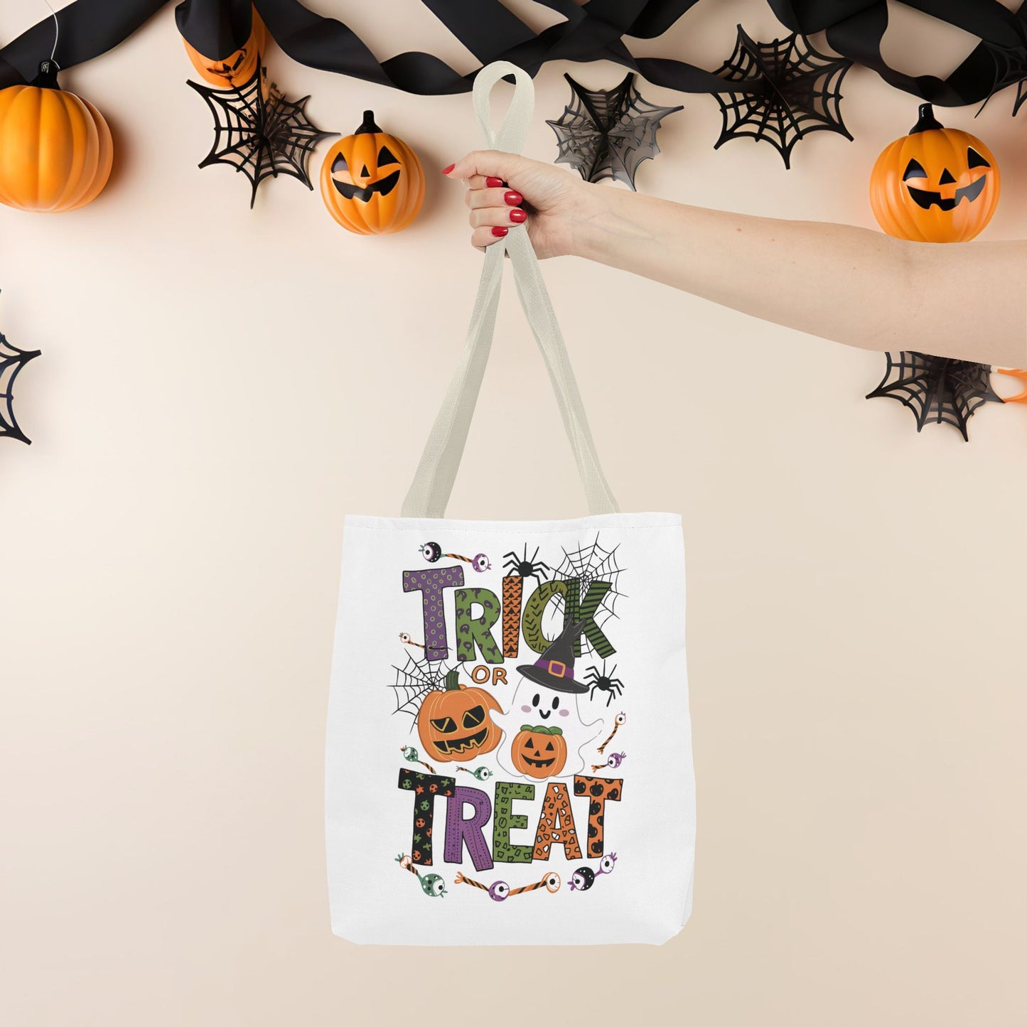 🎃🕸️Trick or Treat Tote Bag (AOP)🎃🕸️ - EternalAscension