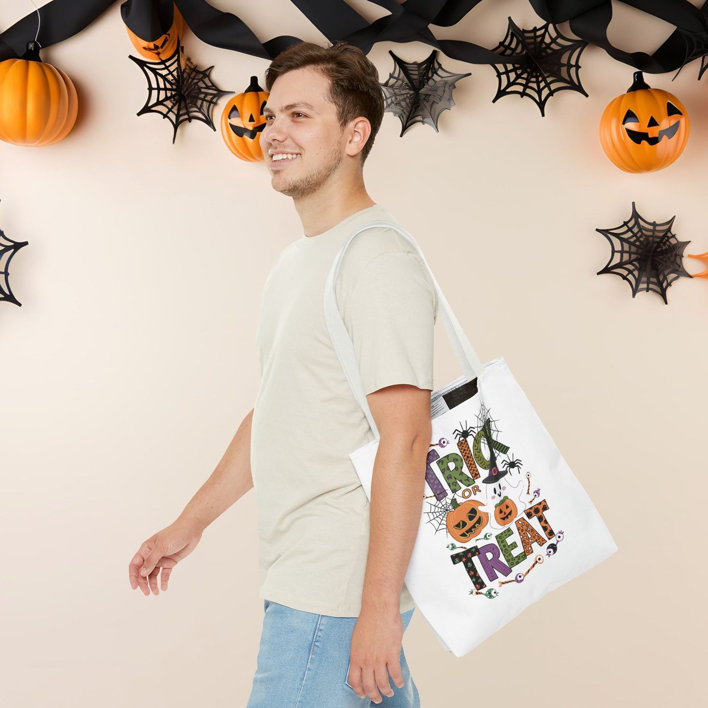 🎃🕸️Trick or Treat Tote Bag (AOP)🎃🕸️ - EternalAscension