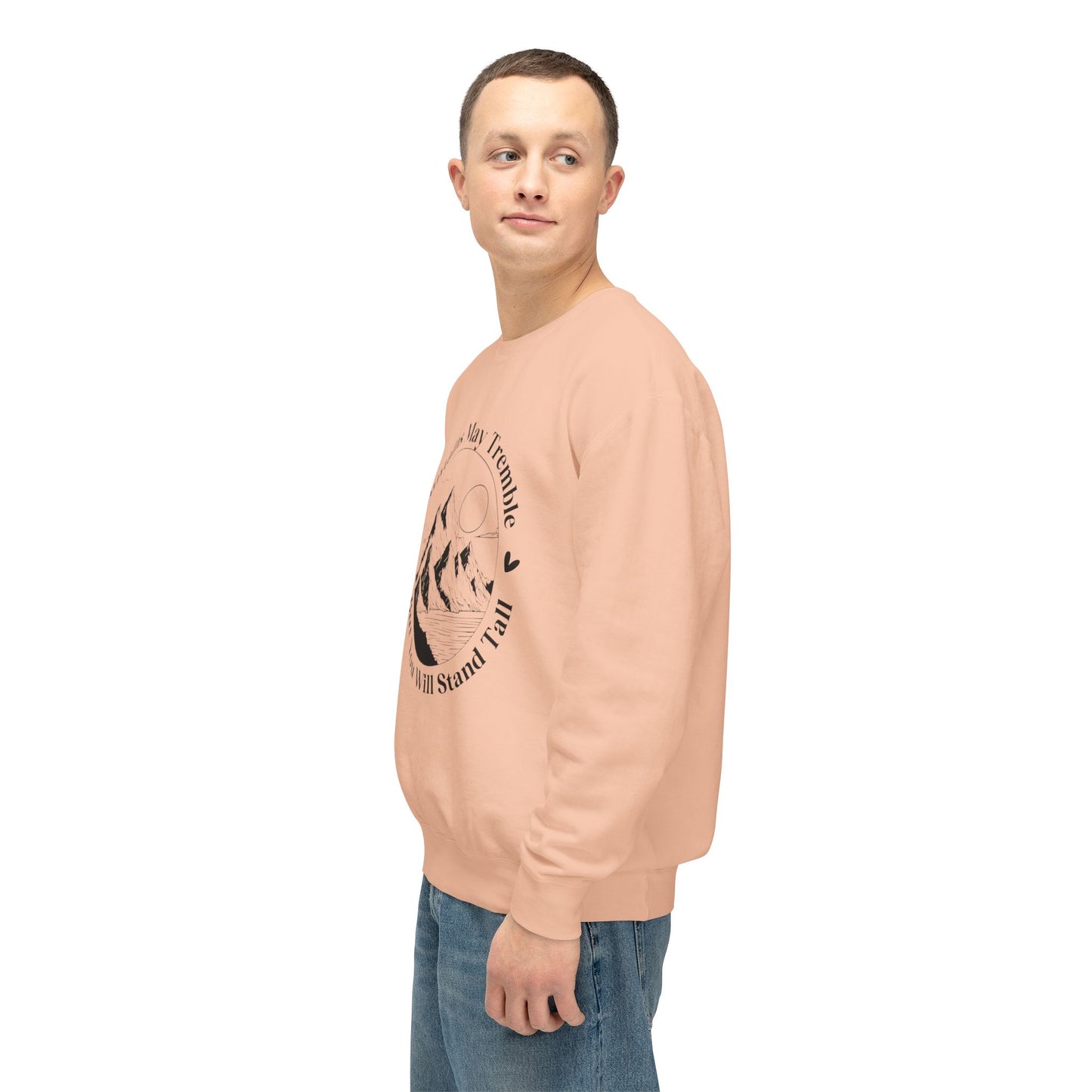 Unmovable Force! Unisex Lightweight Crewneck Sweatshirt - EternalAscension