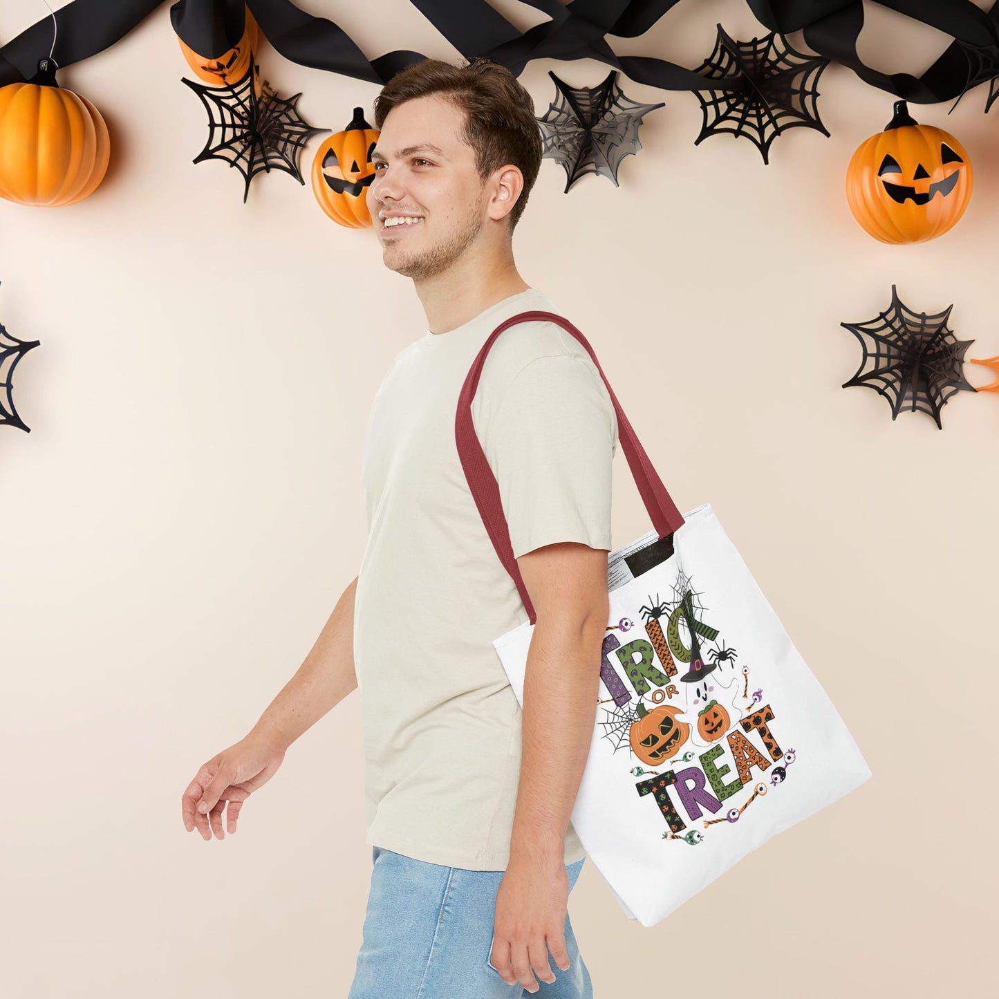 🎃🕸️Trick or Treat Tote Bag (AOP)🎃🕸️ - EternalAscension