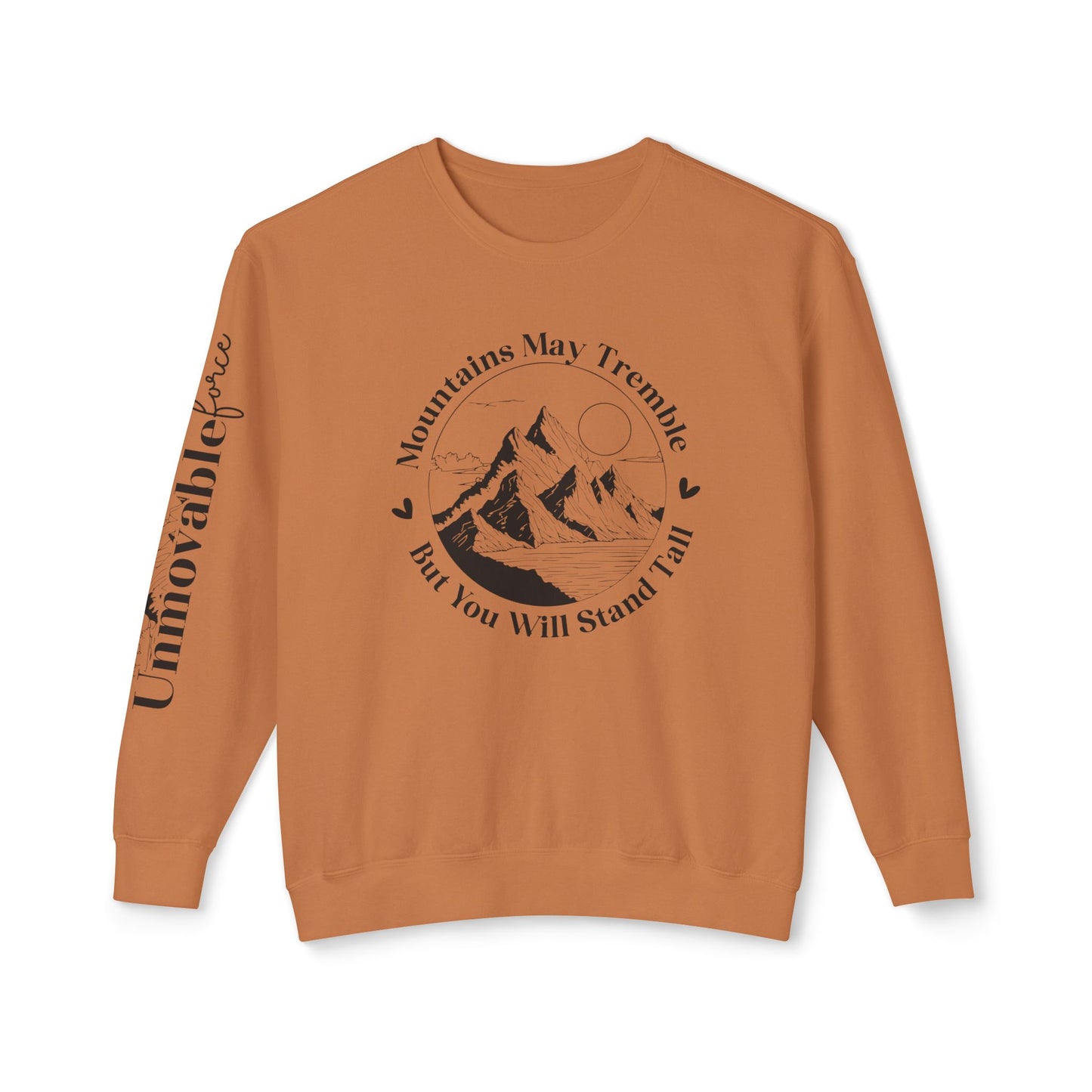 Unmovable Force! Unisex Lightweight Crewneck Sweatshirt - EternalAscension