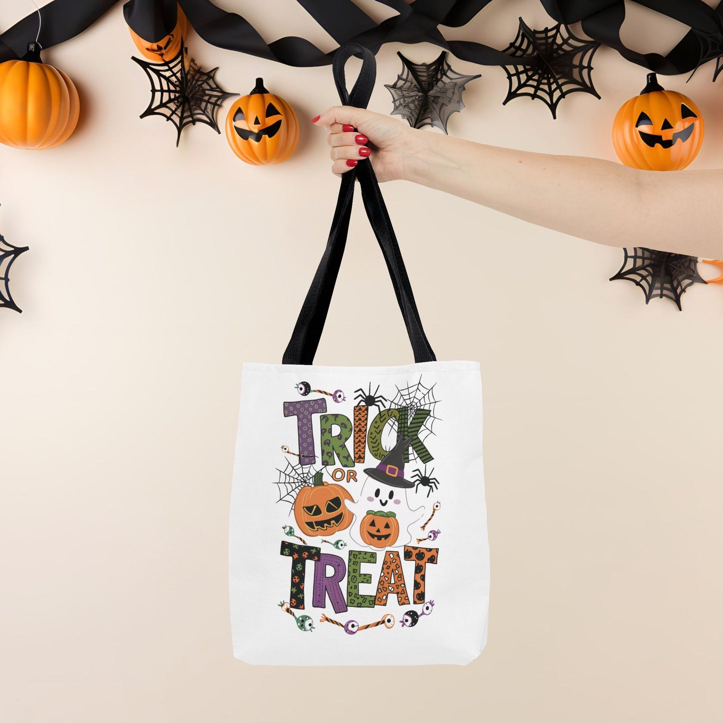 🎃🕸️Trick or Treat Tote Bag (AOP)🎃🕸️ - EternalAscension