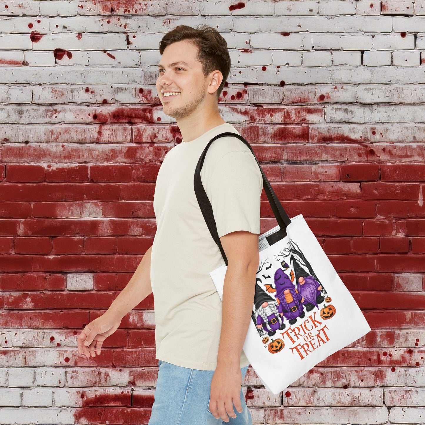 Double - Sided Spooky Tote Bag ππΈοΈ (AOP) - EternalAscension