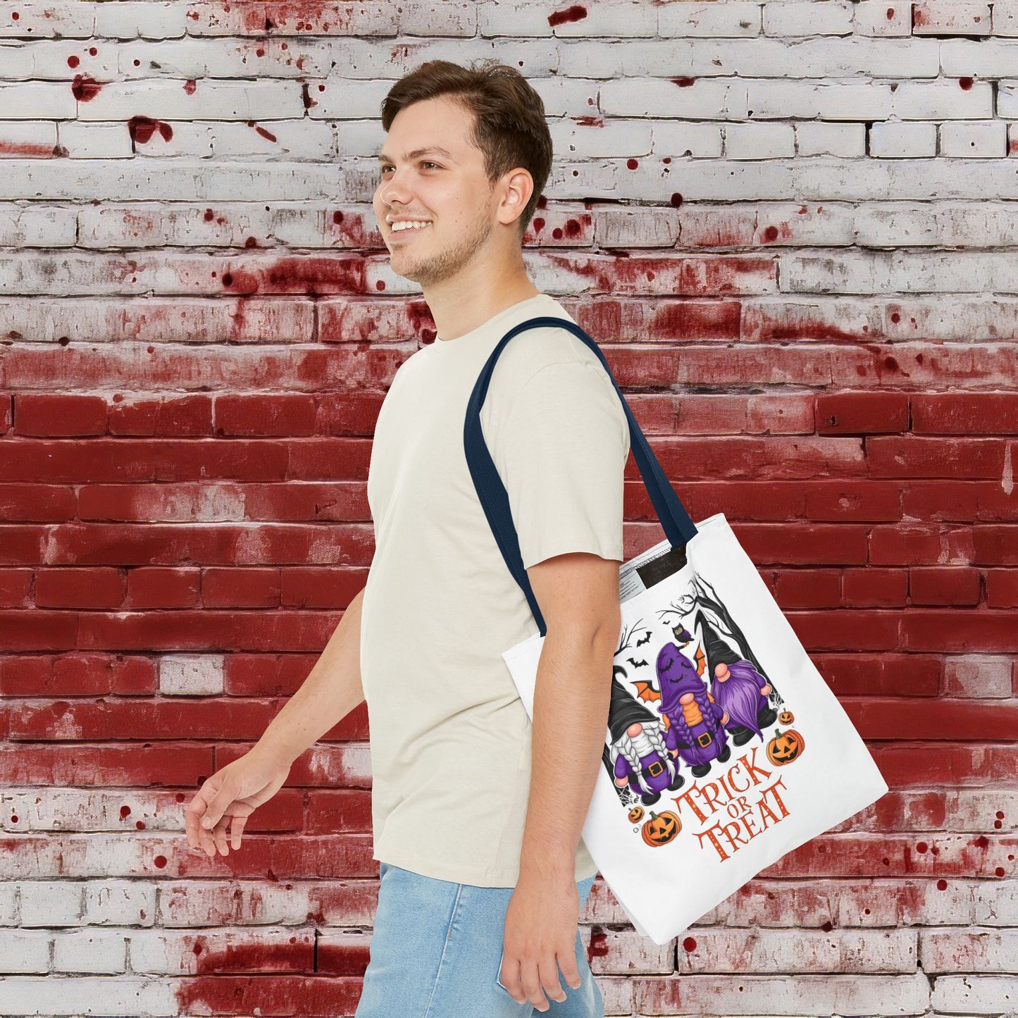 Double - Sided Spooky Tote Bag ππΈοΈ (AOP) - EternalAscension