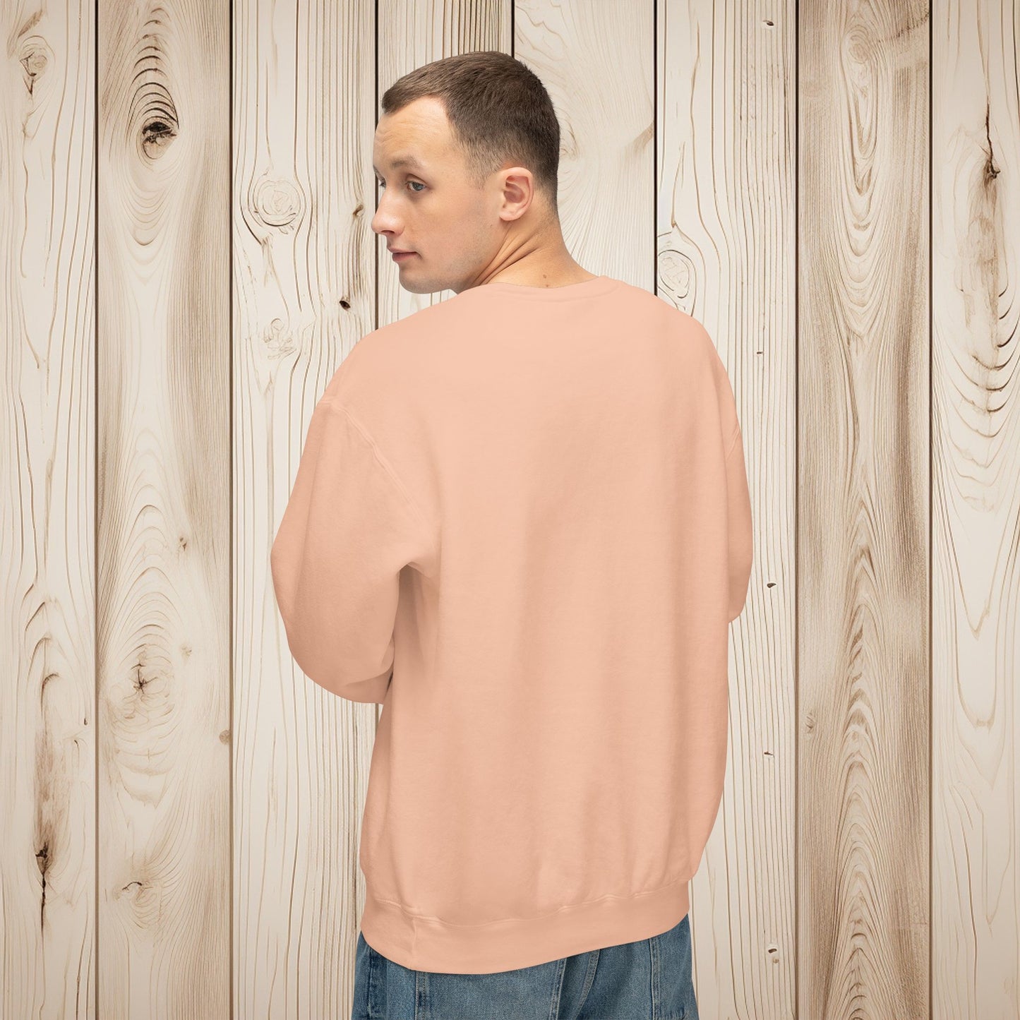 Choose Happiness Unisex Lightweight Crewneck Sweatshirt