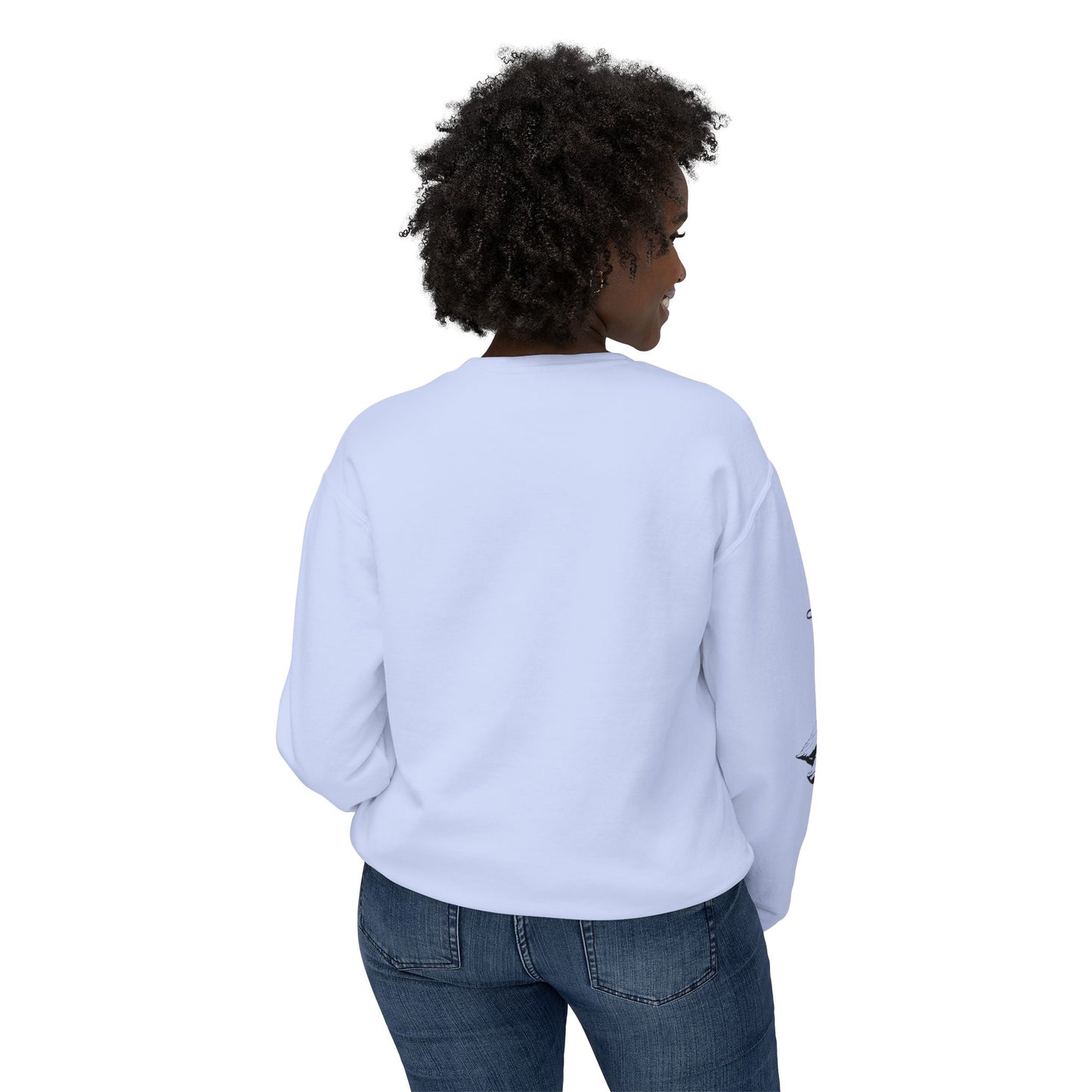 Unmovable Force! Unisex Lightweight Crewneck Sweatshirt - EternalAscension