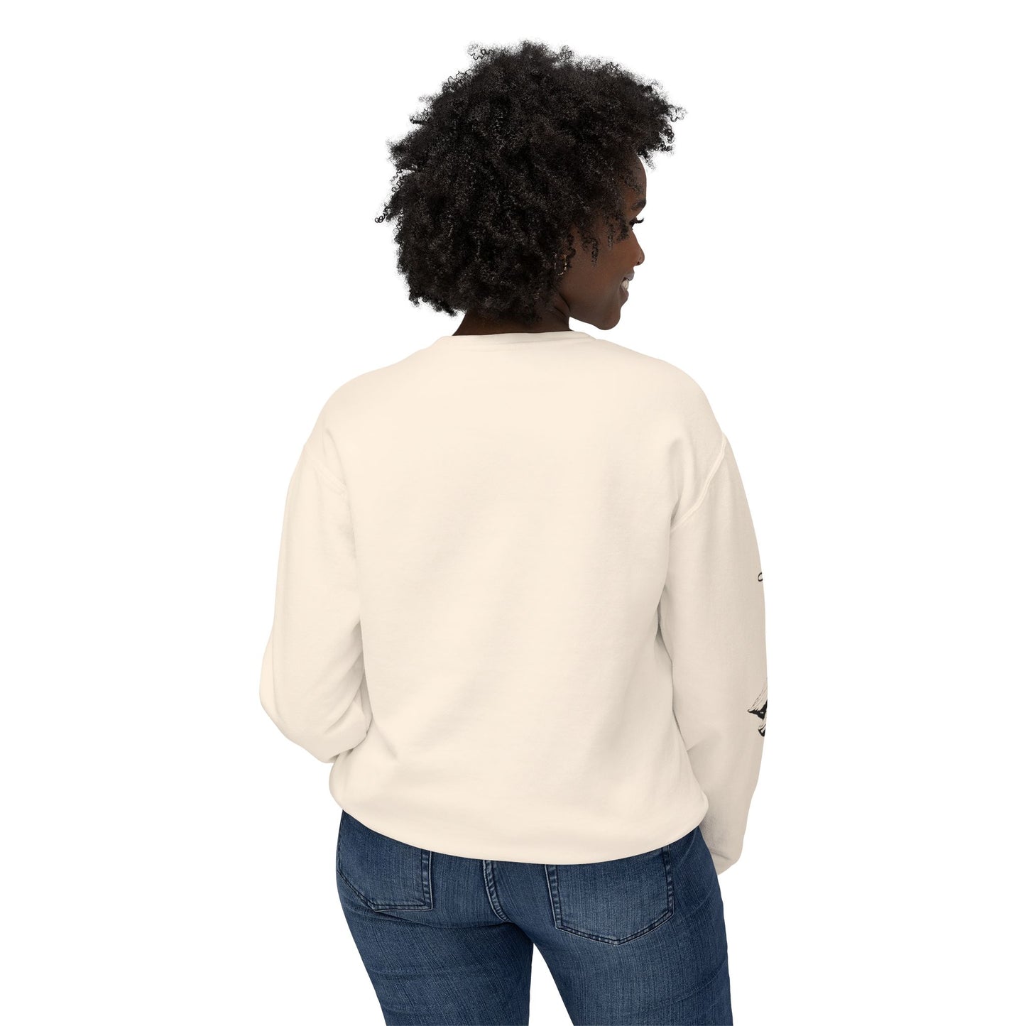 Unmovable Force! Unisex Lightweight Crewneck Sweatshirt - EternalAscension