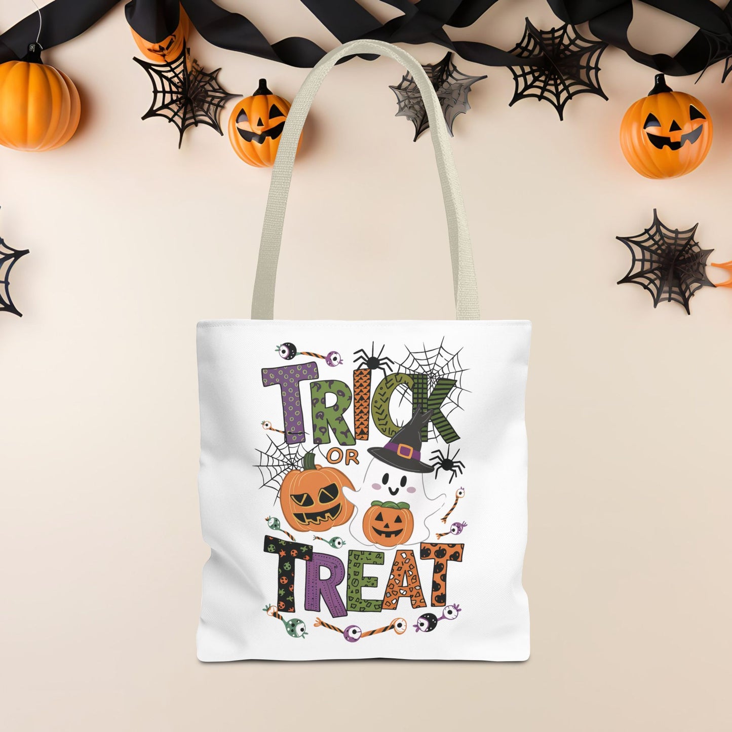 🎃🕸️Trick or Treat Tote Bag (AOP)🎃🕸️ - EternalAscension