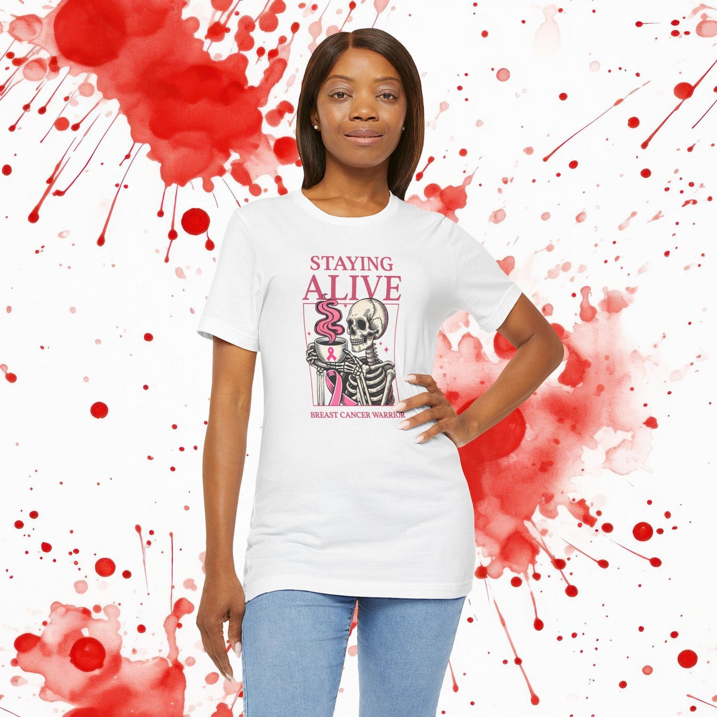 Bone - Chilling Strength Unisex Jersey Short Sleeve Tee - EternalAscension
