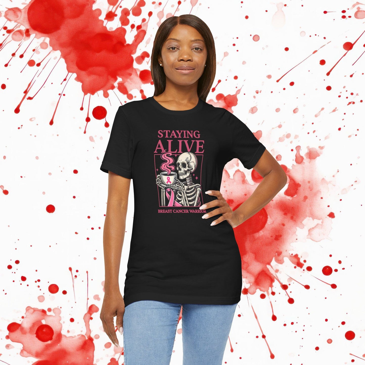 Bone - Chilling Strength Unisex Jersey Short Sleeve Tee - EternalAscension