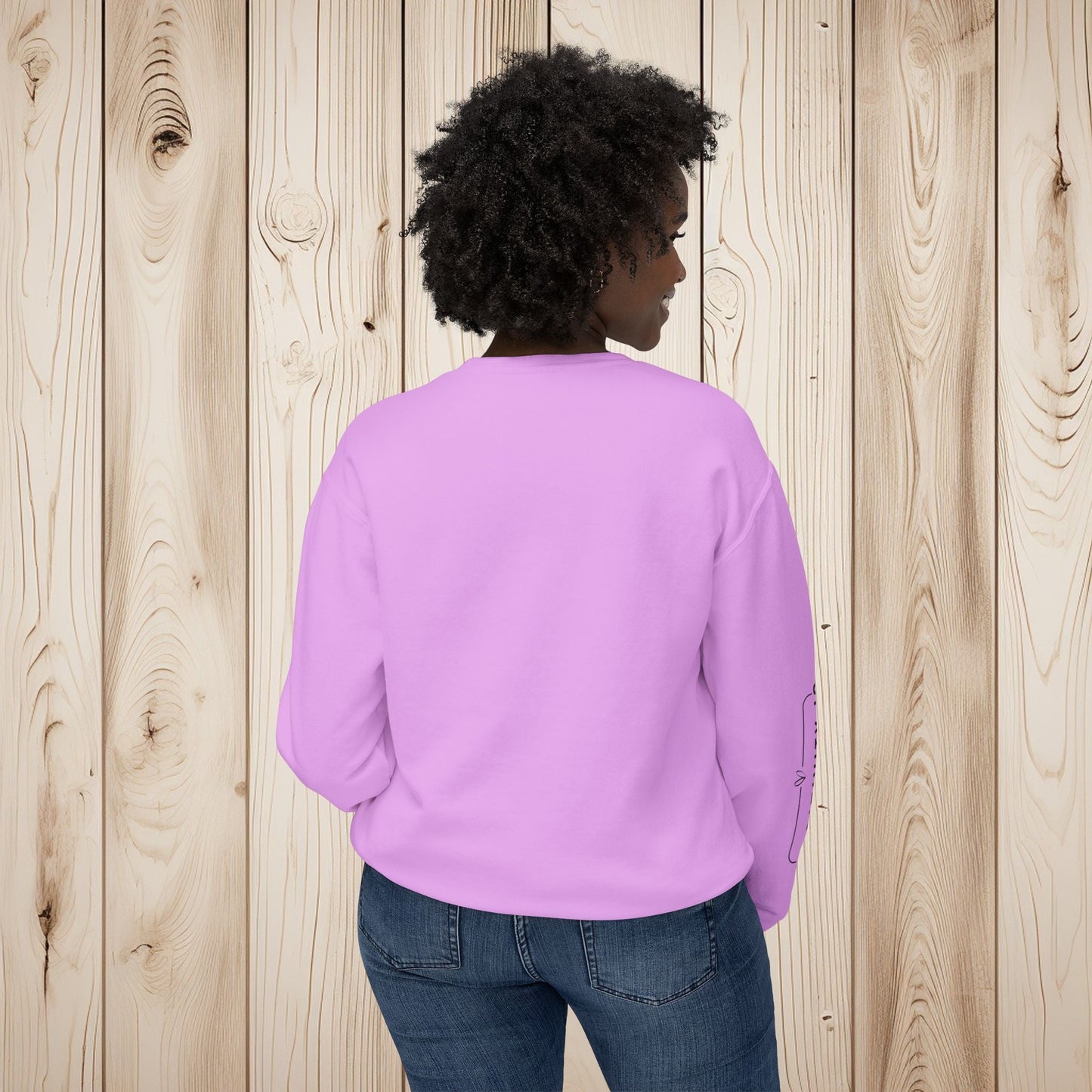Embrace the Light Unisex Lightweight Crewneck Sweatshirt - EternalAscension