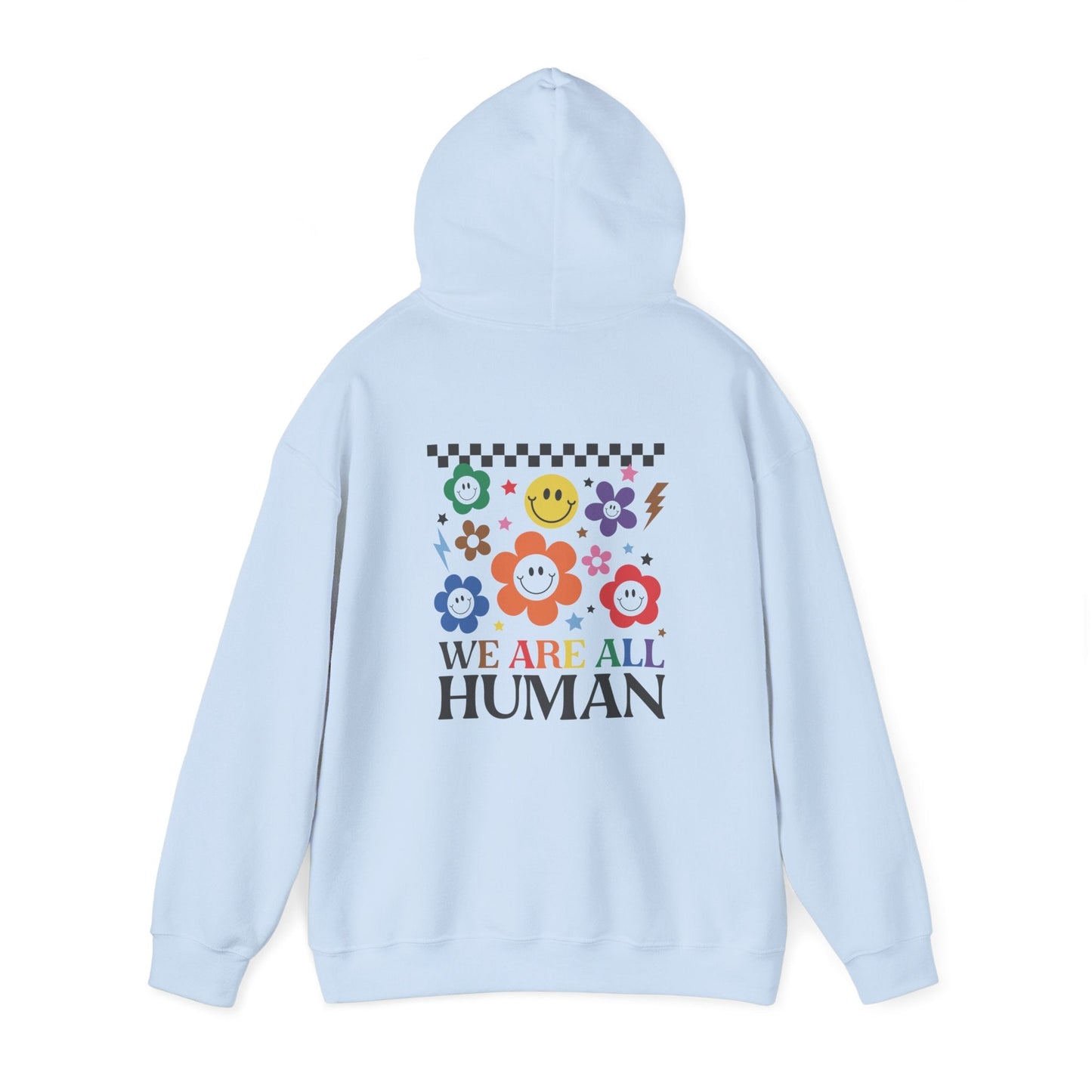 Hate Less LOVE MORE! Unisex Heavy Blend™ Hooded Sweatshirt - EternalAscension