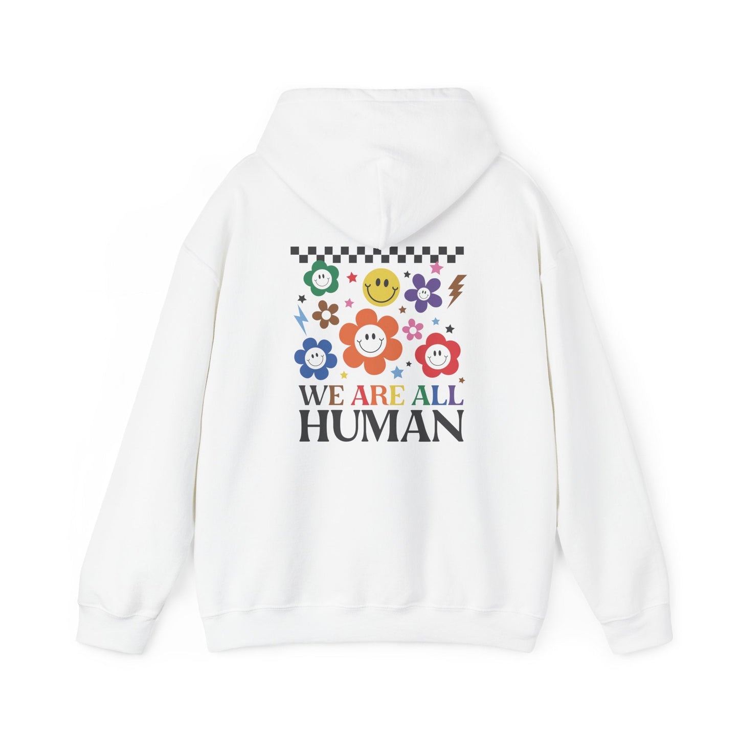 Hate Less LOVE MORE! Unisex Heavy Blend™ Hooded Sweatshirt - EternalAscension