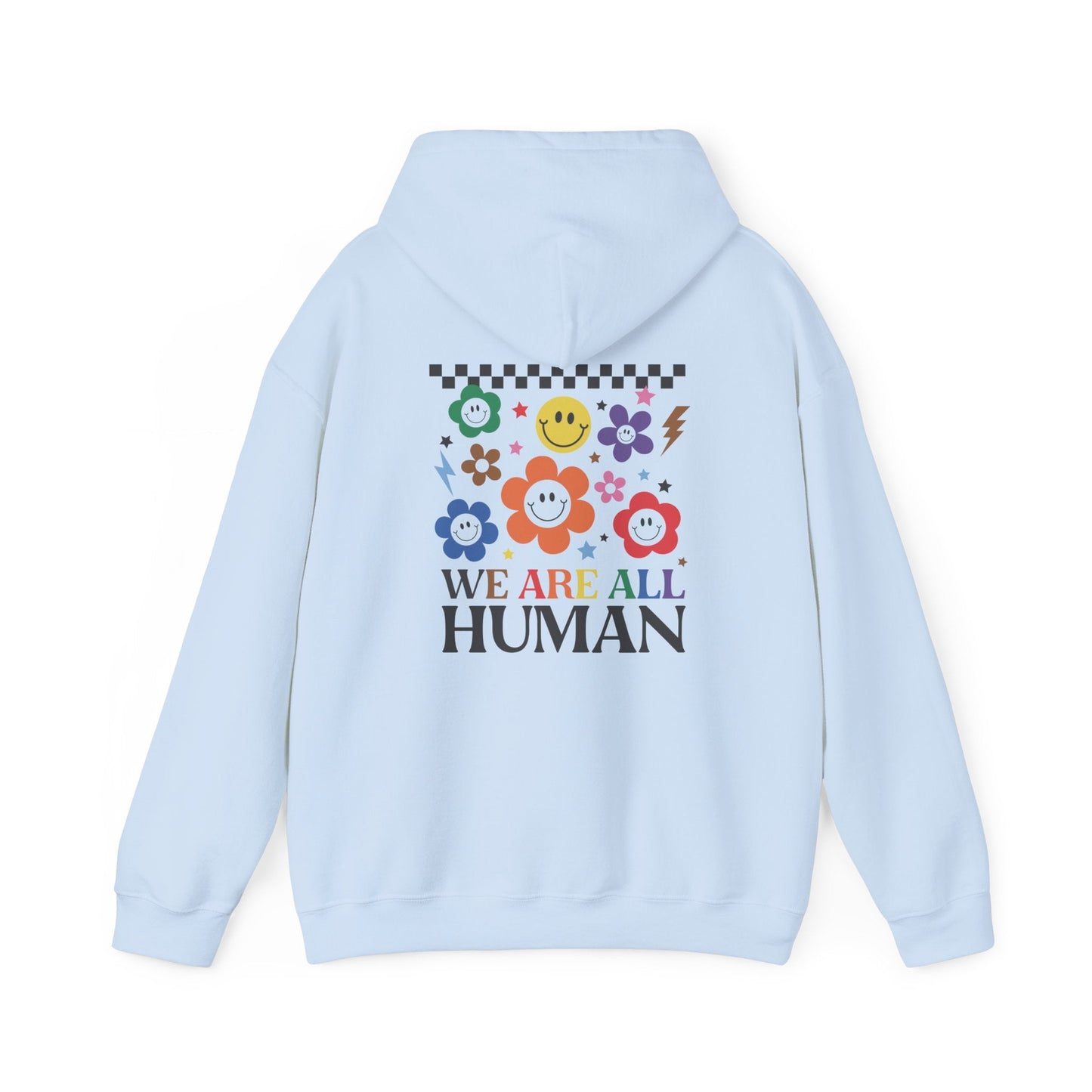 Hate Less LOVE MORE! Unisex Heavy Blend™ Hooded Sweatshirt - EternalAscension
