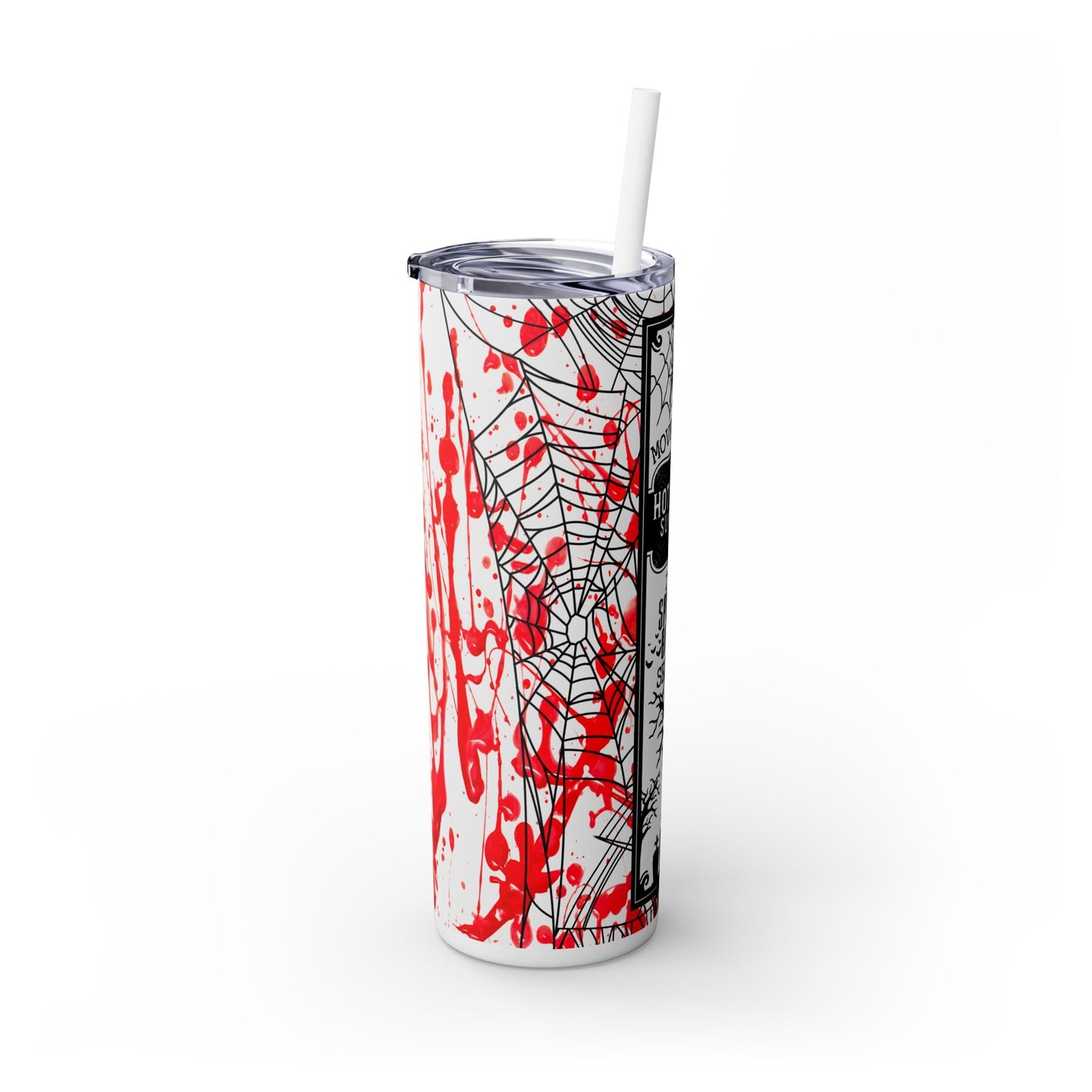 Its Spooky Season! Skinny Tumbler with Straw, 20oz - EternalAscension