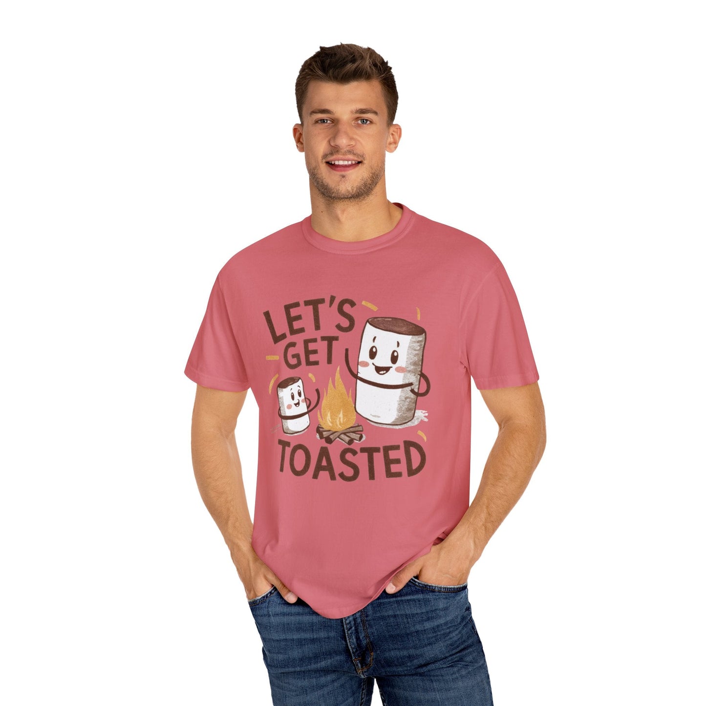 Lets get Toasted! Unisex Garment - Dyed T - shirt - EternalAscension