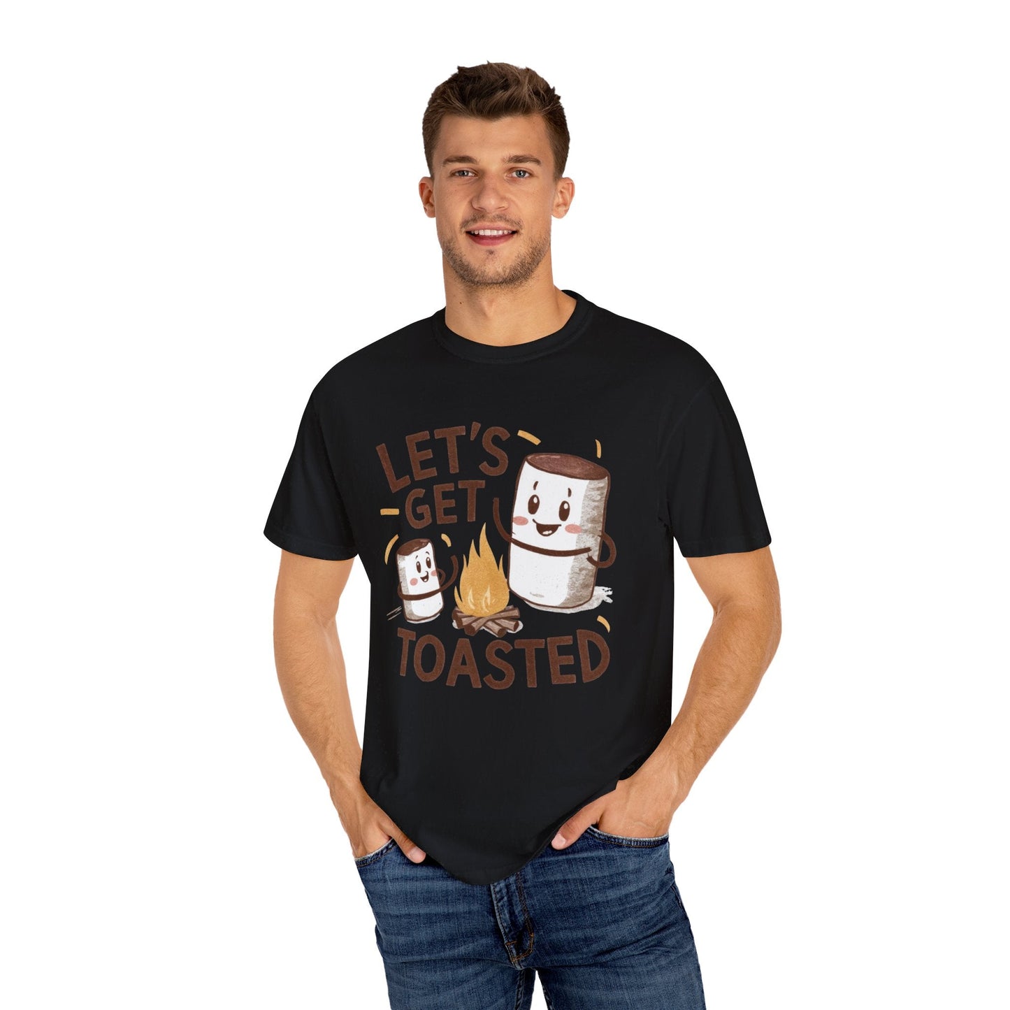 Lets get Toasted! Unisex Garment - Dyed T - shirt - EternalAscension