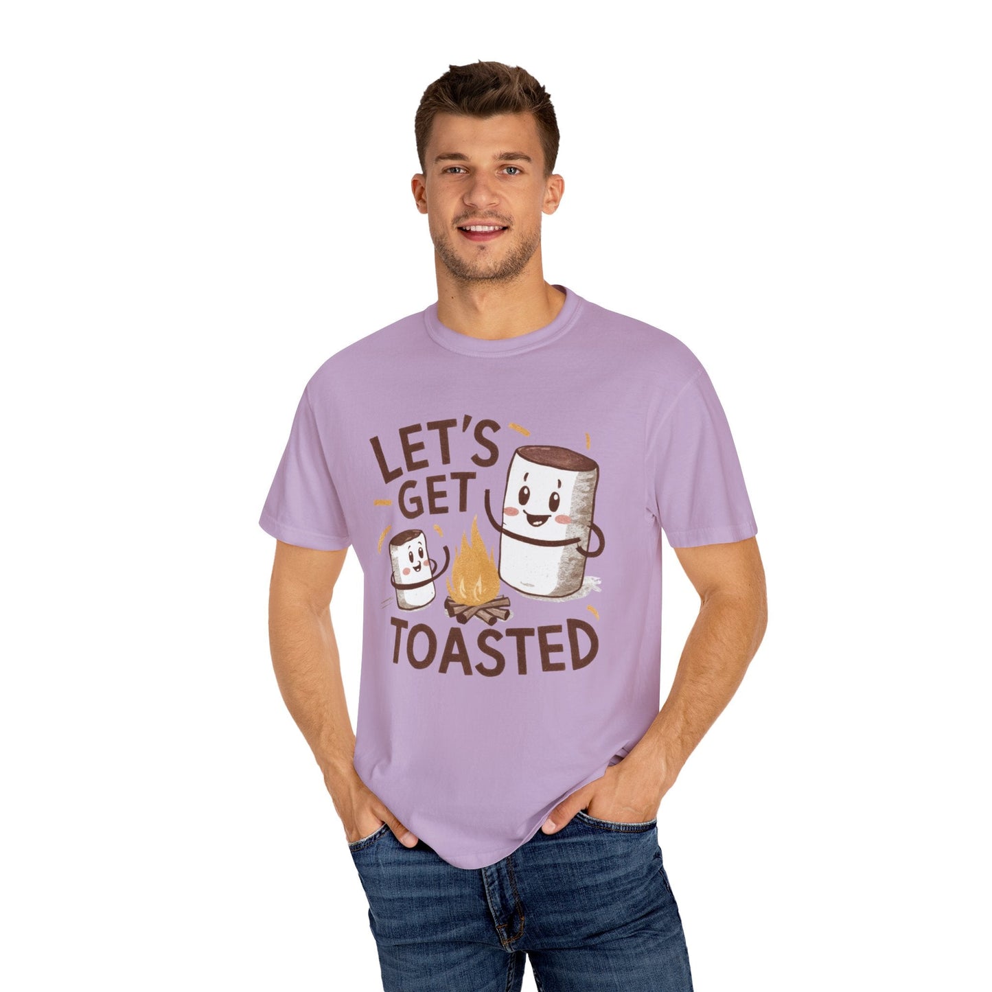 Lets get Toasted! Unisex Garment - Dyed T - shirt - EternalAscension