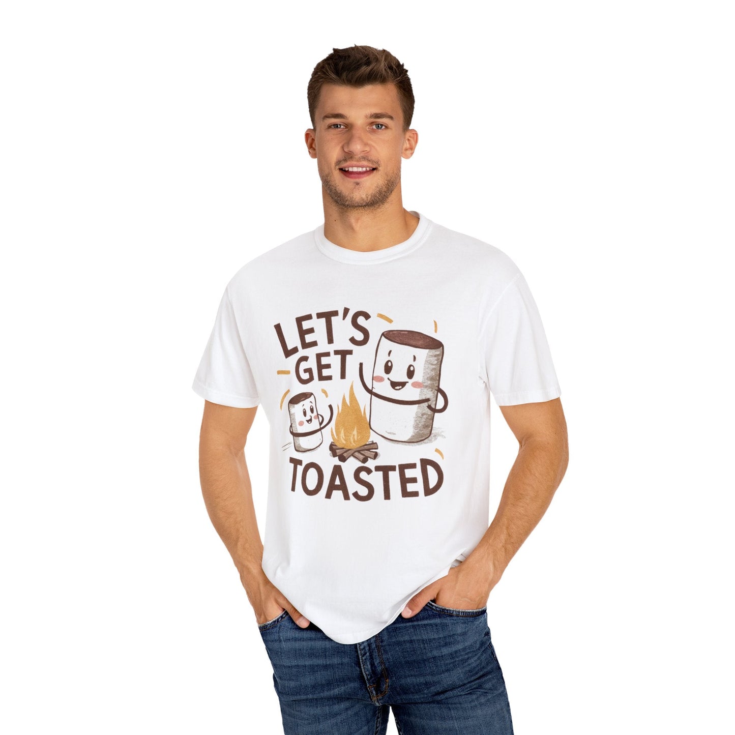 Lets get Toasted! Unisex Garment - Dyed T - shirt - EternalAscension