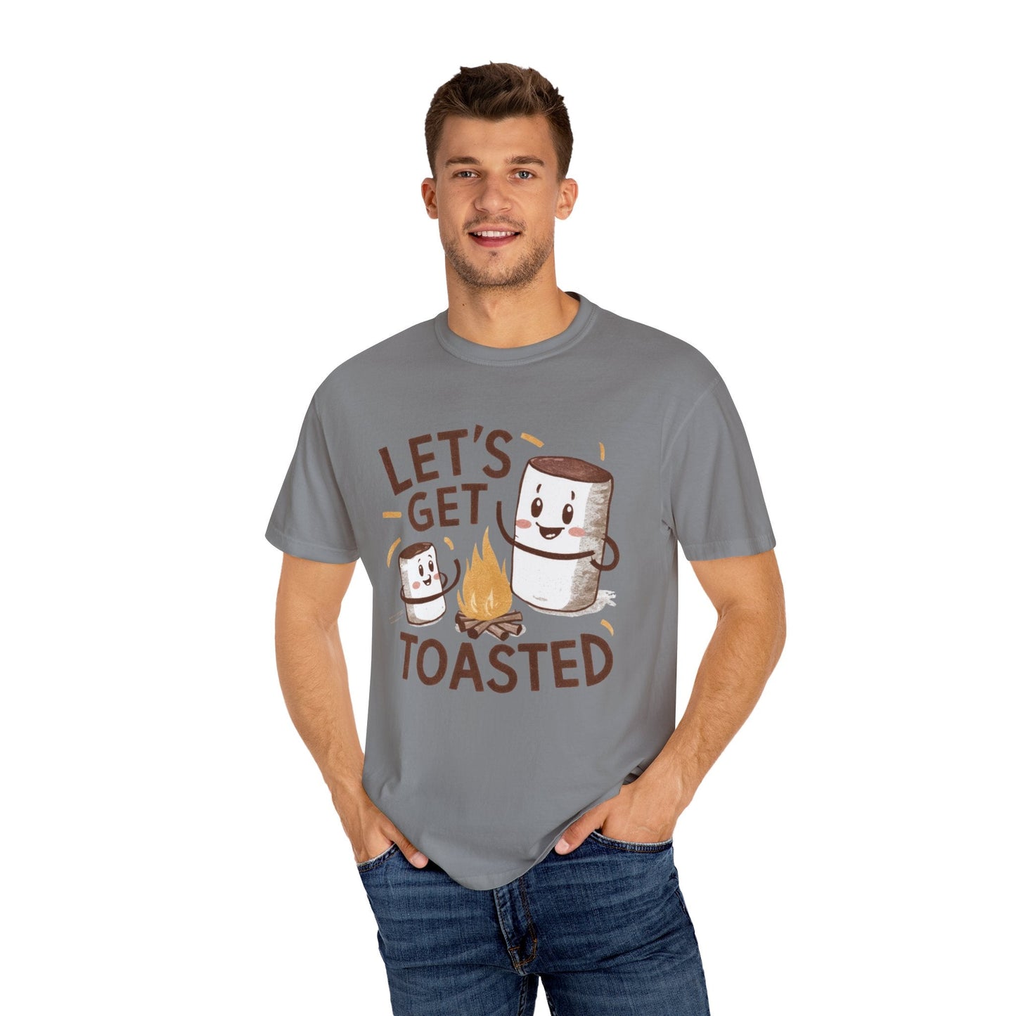 Lets get Toasted! Unisex Garment - Dyed T - shirt - EternalAscension
