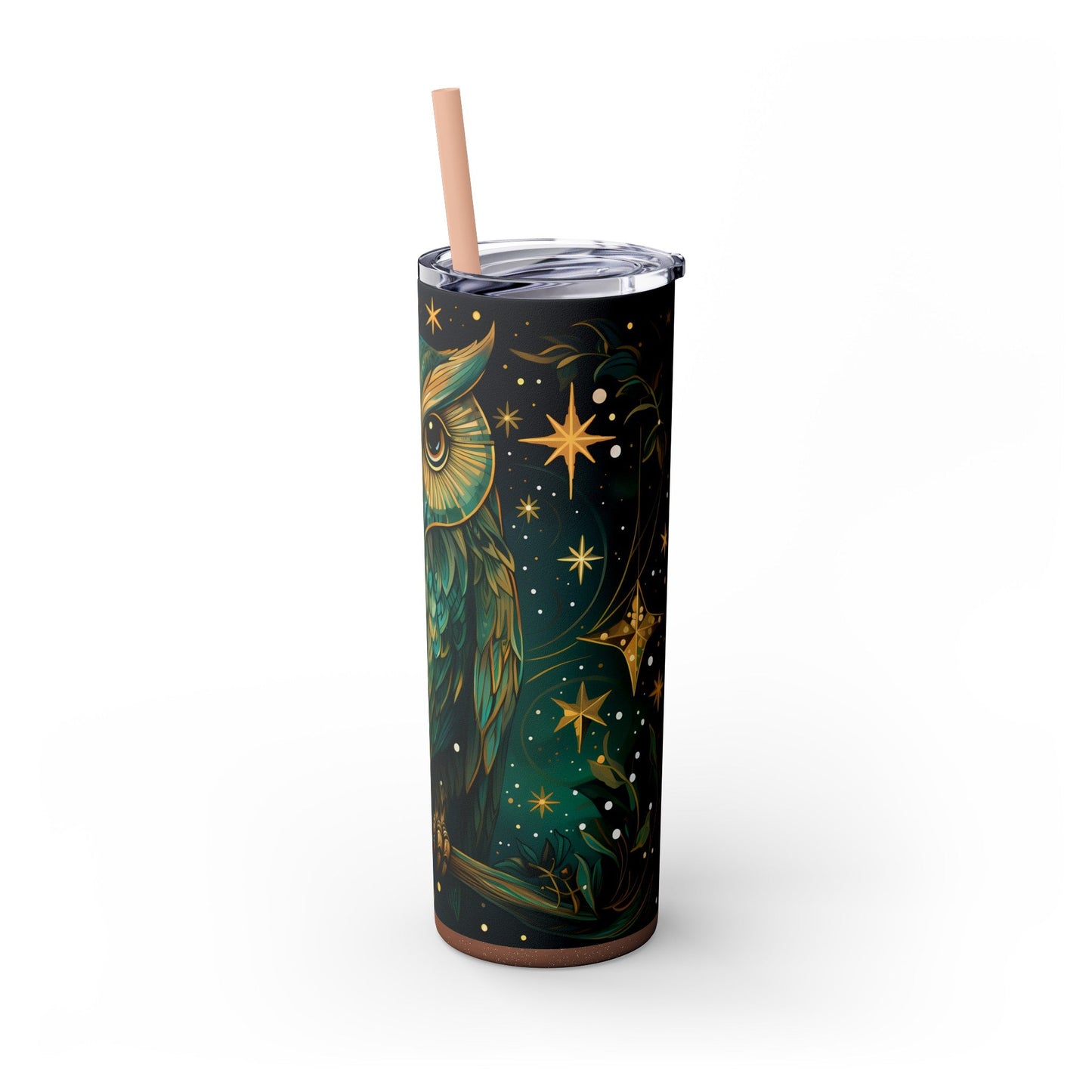 Maars Personalized Skinny Tumbler: Mystical Owl Edition 20oz - EternalAscension