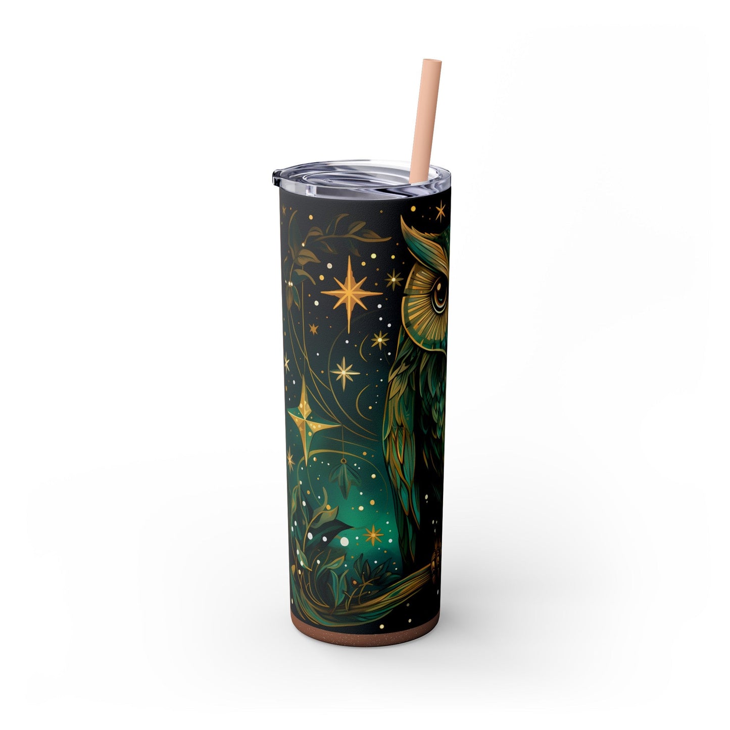 Maars Personalized Skinny Tumbler: Mystical Owl Edition 20oz - EternalAscension