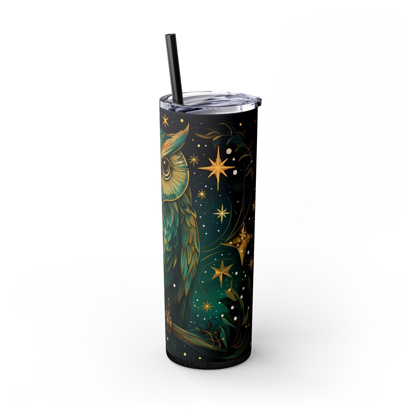 Maars Personalized Skinny Tumbler: Mystical Owl Edition 20oz - EternalAscension
