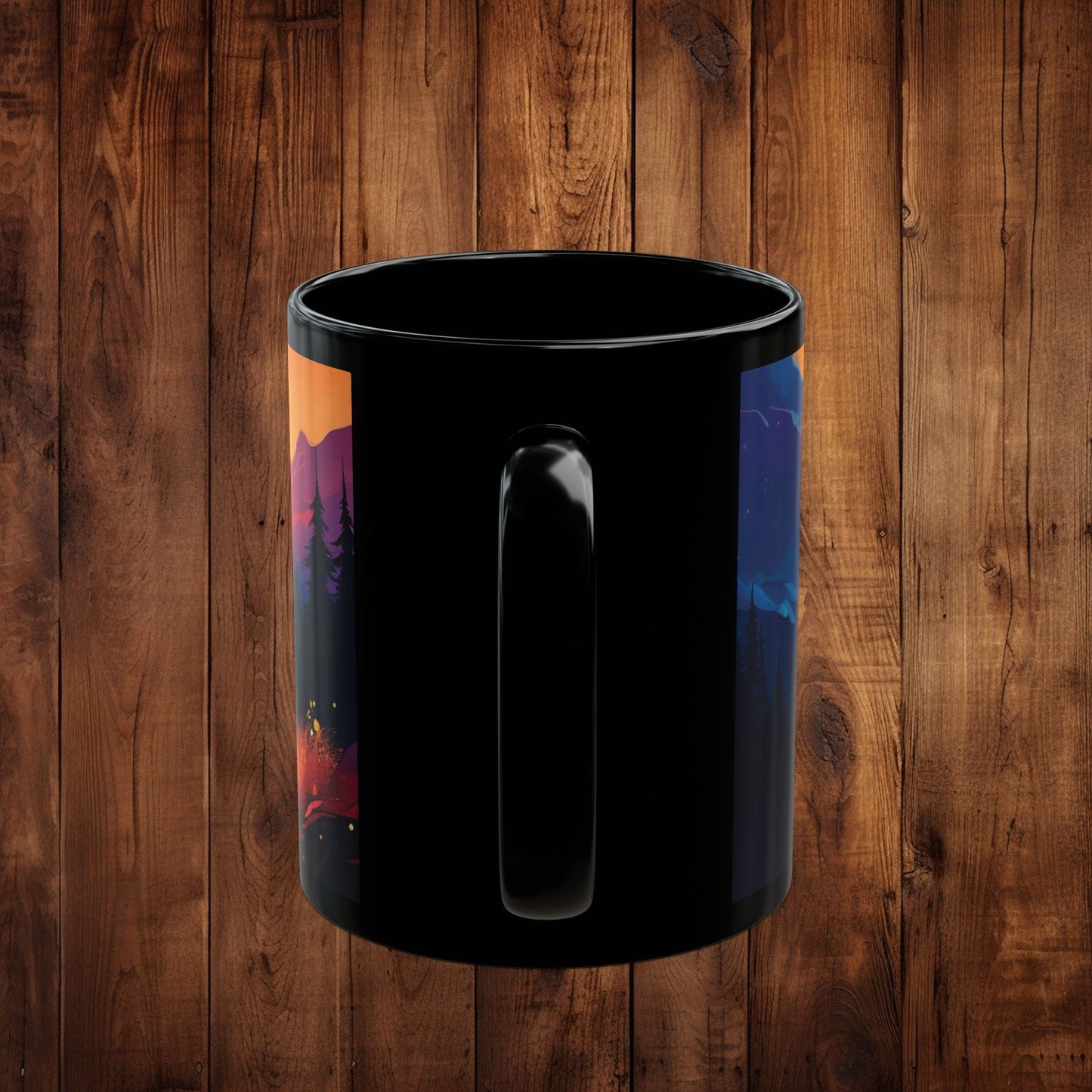 Mug Stag Sunrise Sunset Mug 11oz 15oz - EternalAscension