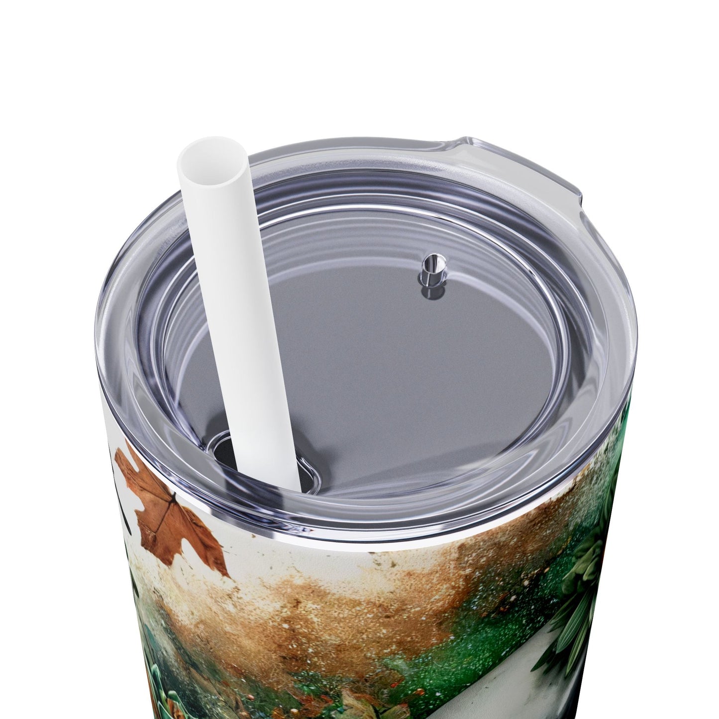 Nature’s Reclamation Skinny Tumbler with Straw, 20oz - EternalAscension