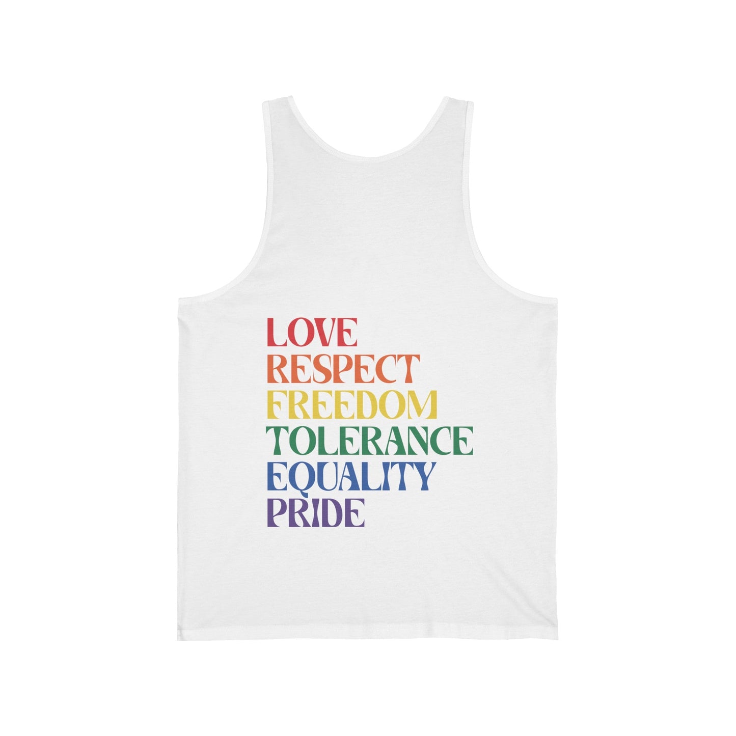 Out and Proud Unisex Jersey Tank - EternalAscension