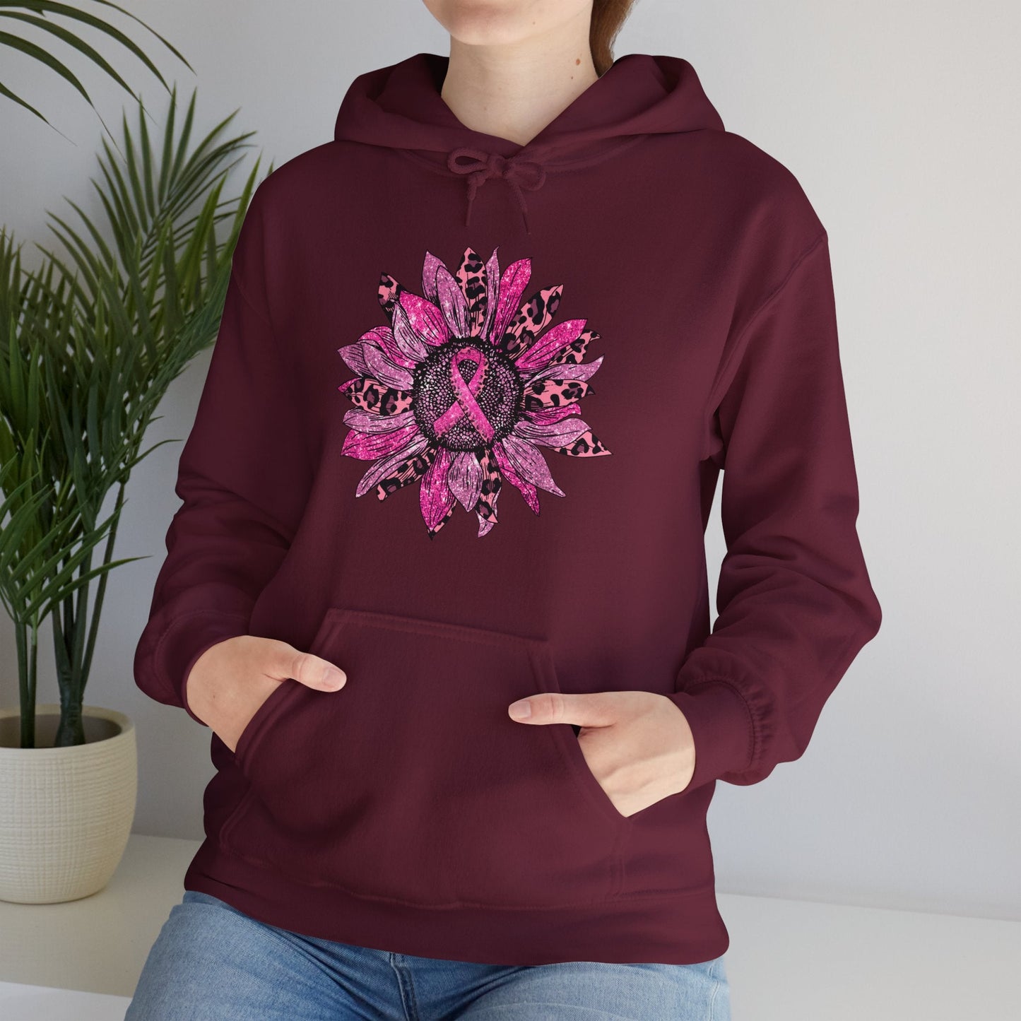Petals of Hope Unisex Heavy Blend™ Hooded Sweatshirt - EternalAscension