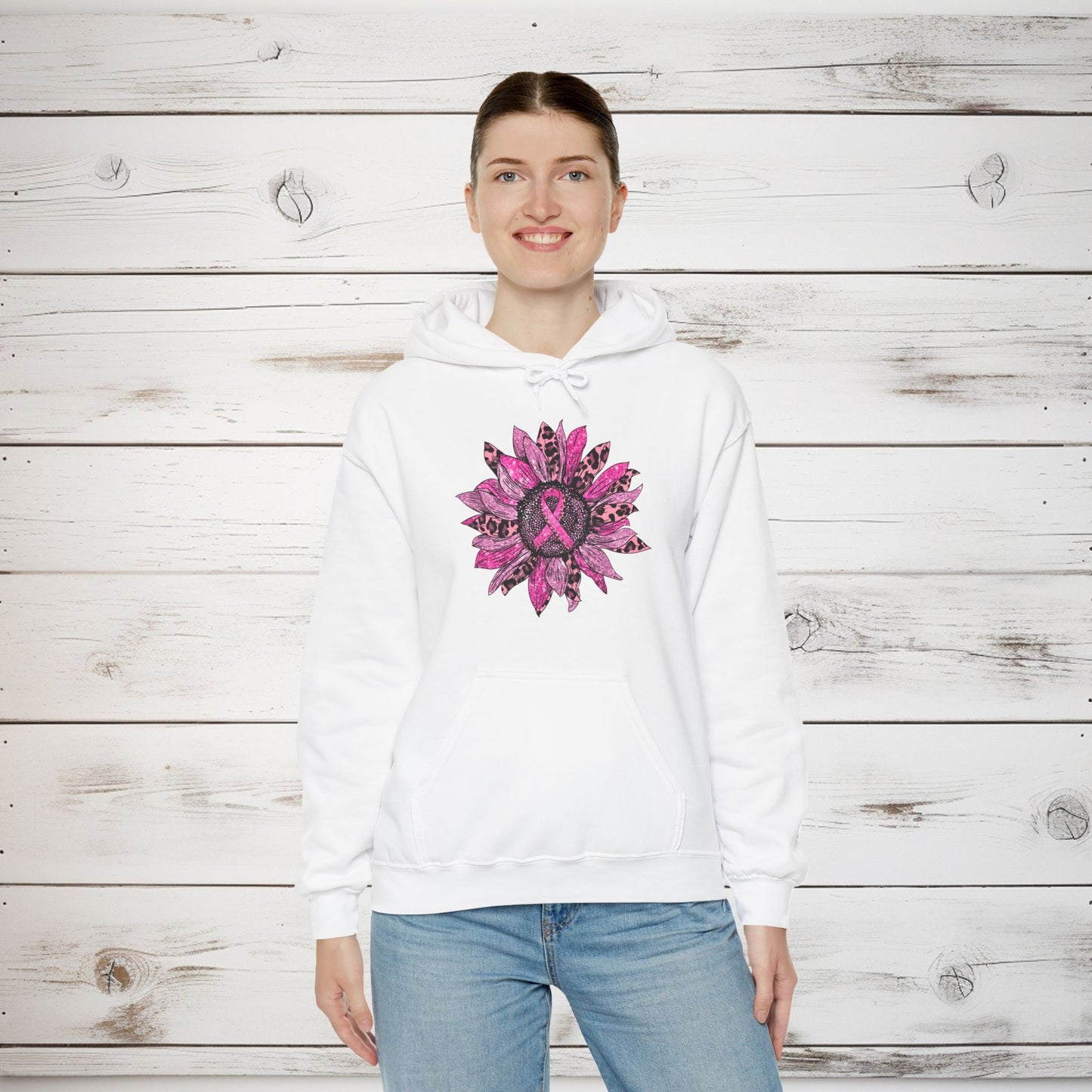 Petals of Hope Unisex Heavy Blend™ Hooded Sweatshirt - EternalAscension