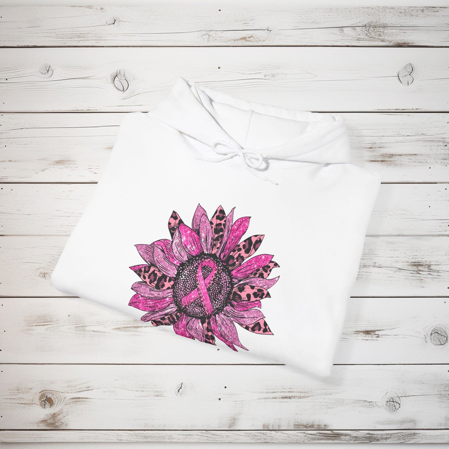 Petals of Hope Unisex Heavy Blend™ Hooded Sweatshirt - EternalAscension