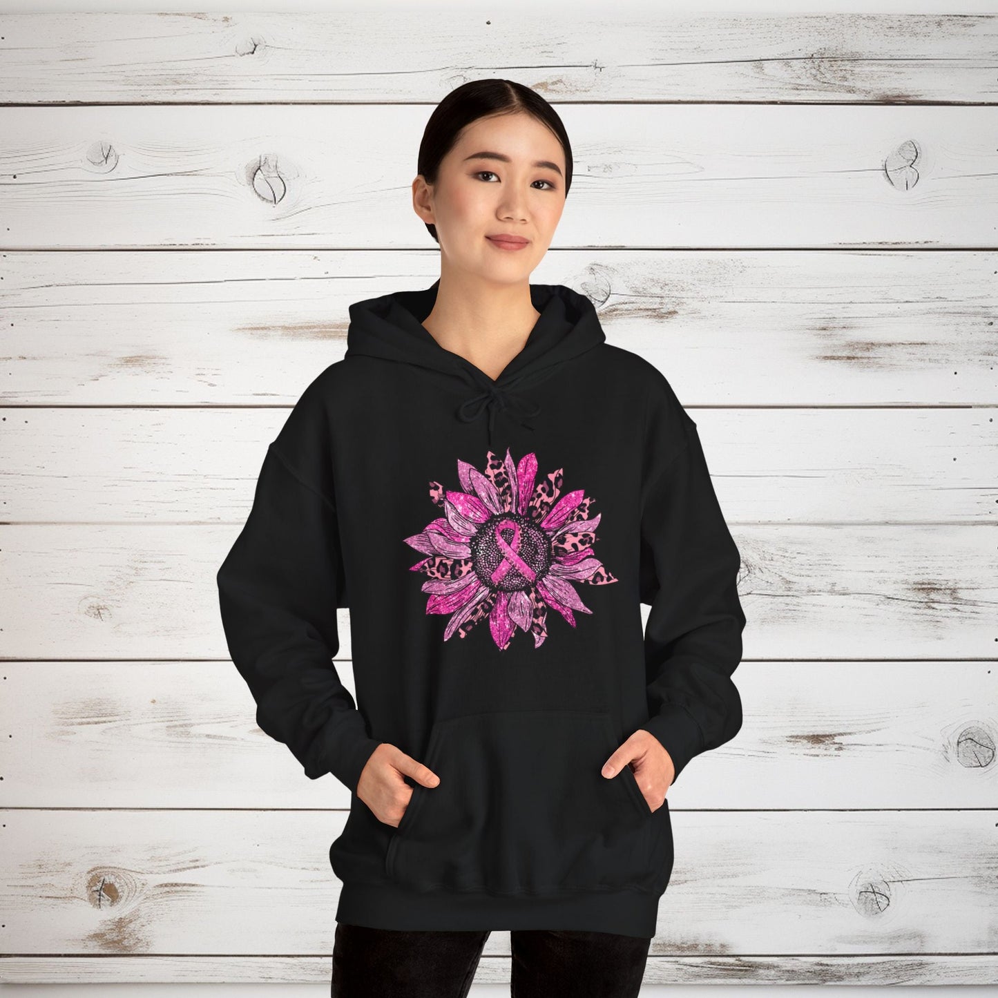 Petals of Hope Unisex Heavy Blend™ Hooded Sweatshirt - EternalAscension