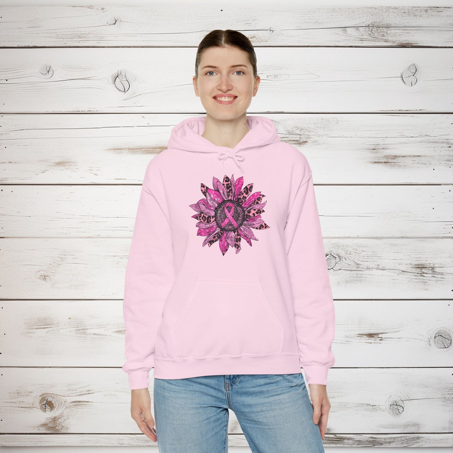 Petals of Hope Unisex Heavy Blend™ Hooded Sweatshirt - EternalAscension