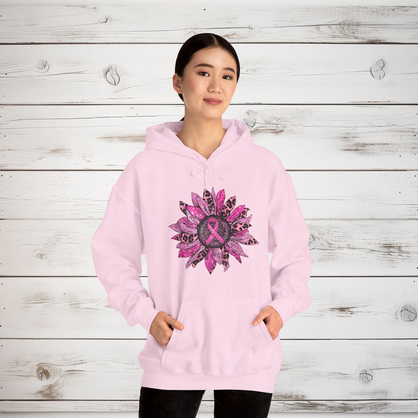 Petals of Hope Unisex Heavy Blend™ Hooded Sweatshirt - EternalAscension