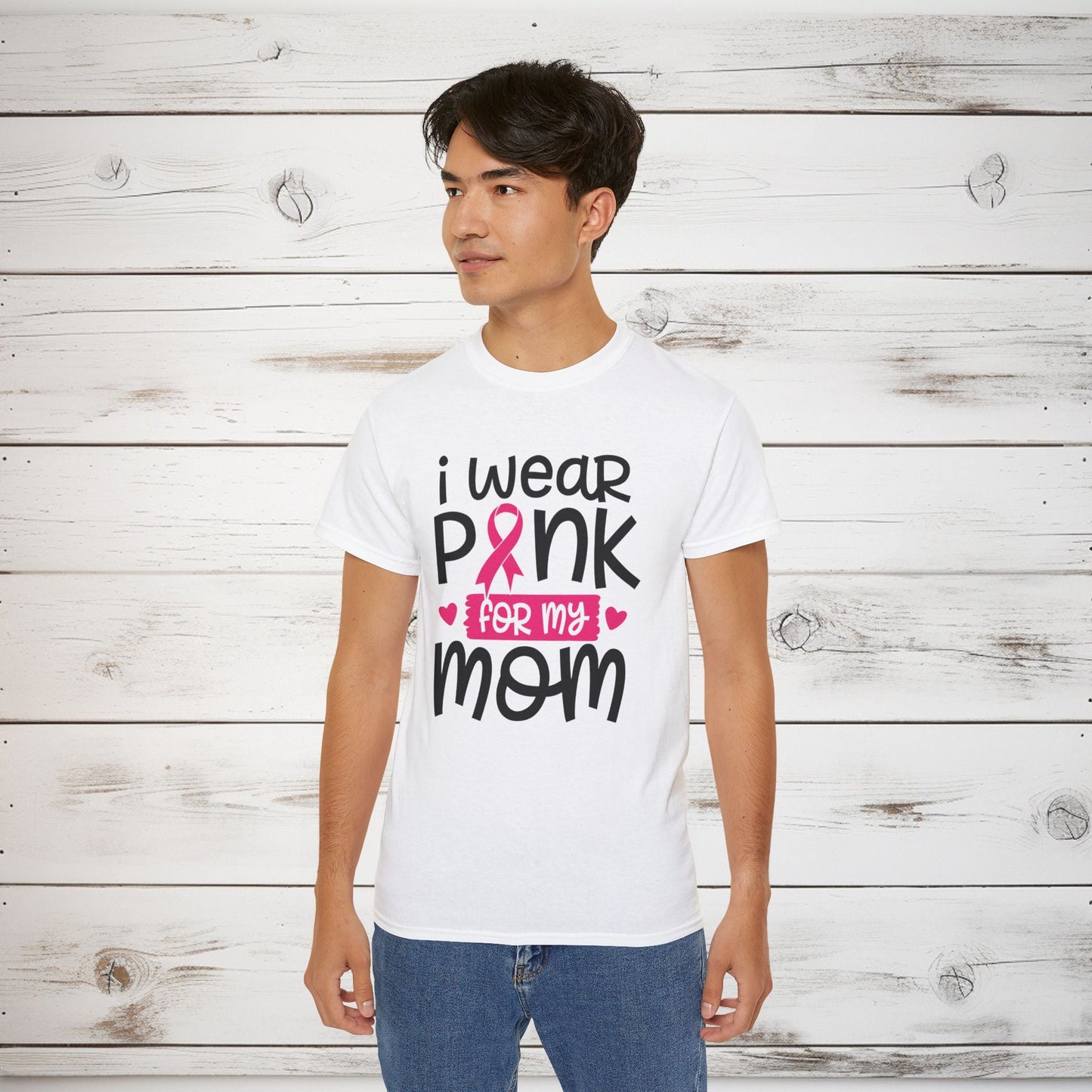 Pink For Mom Unisex Ultra Cotton Tee - EternalAscension