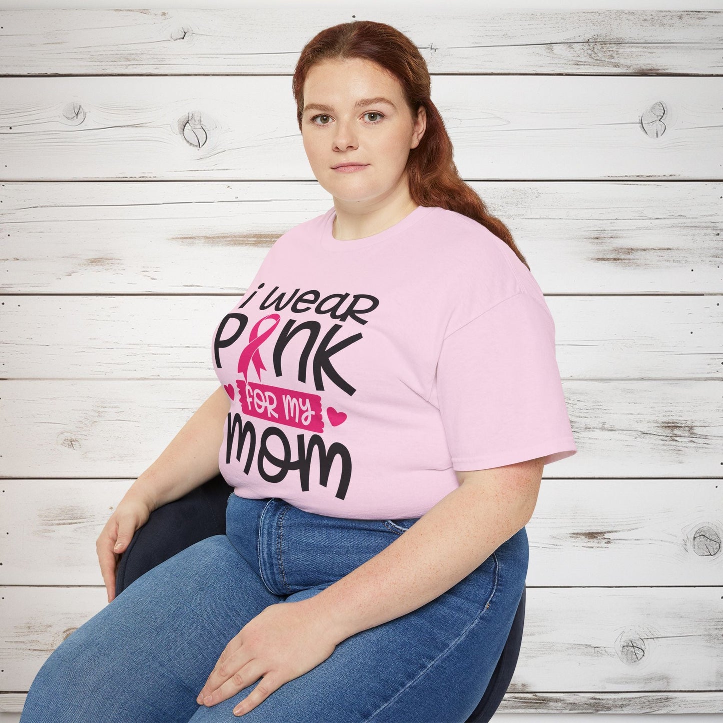 Pink For Mom Unisex Ultra Cotton Tee - EternalAscension