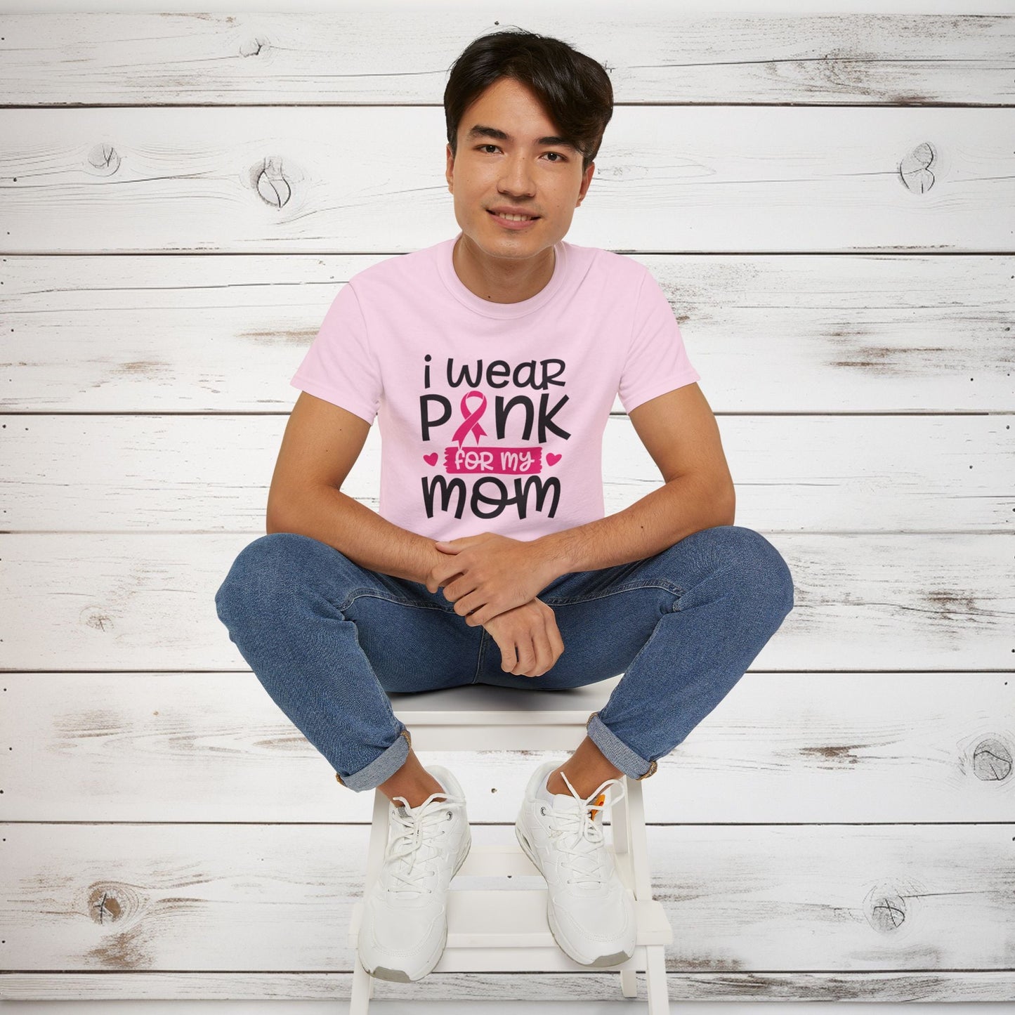 Pink For Mom Unisex Ultra Cotton Tee - EternalAscension