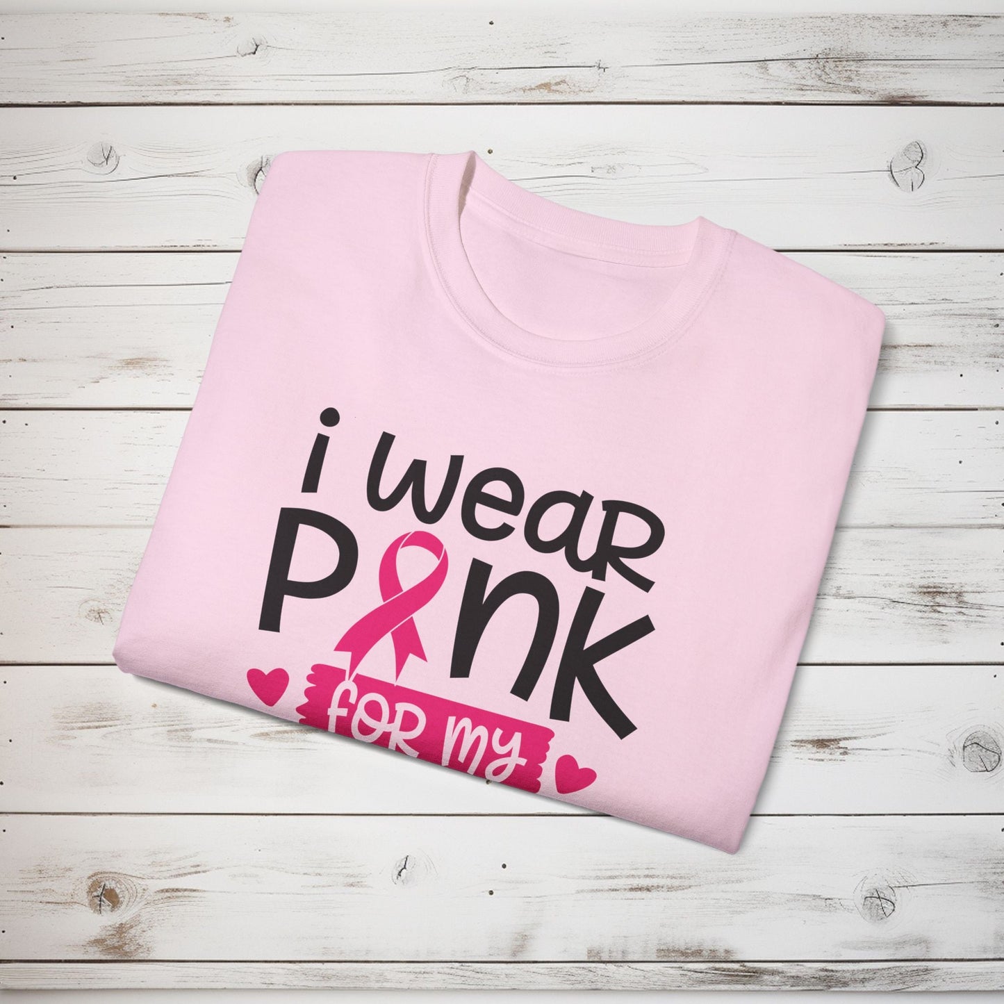 Pink For Mom Unisex Ultra Cotton Tee - EternalAscension