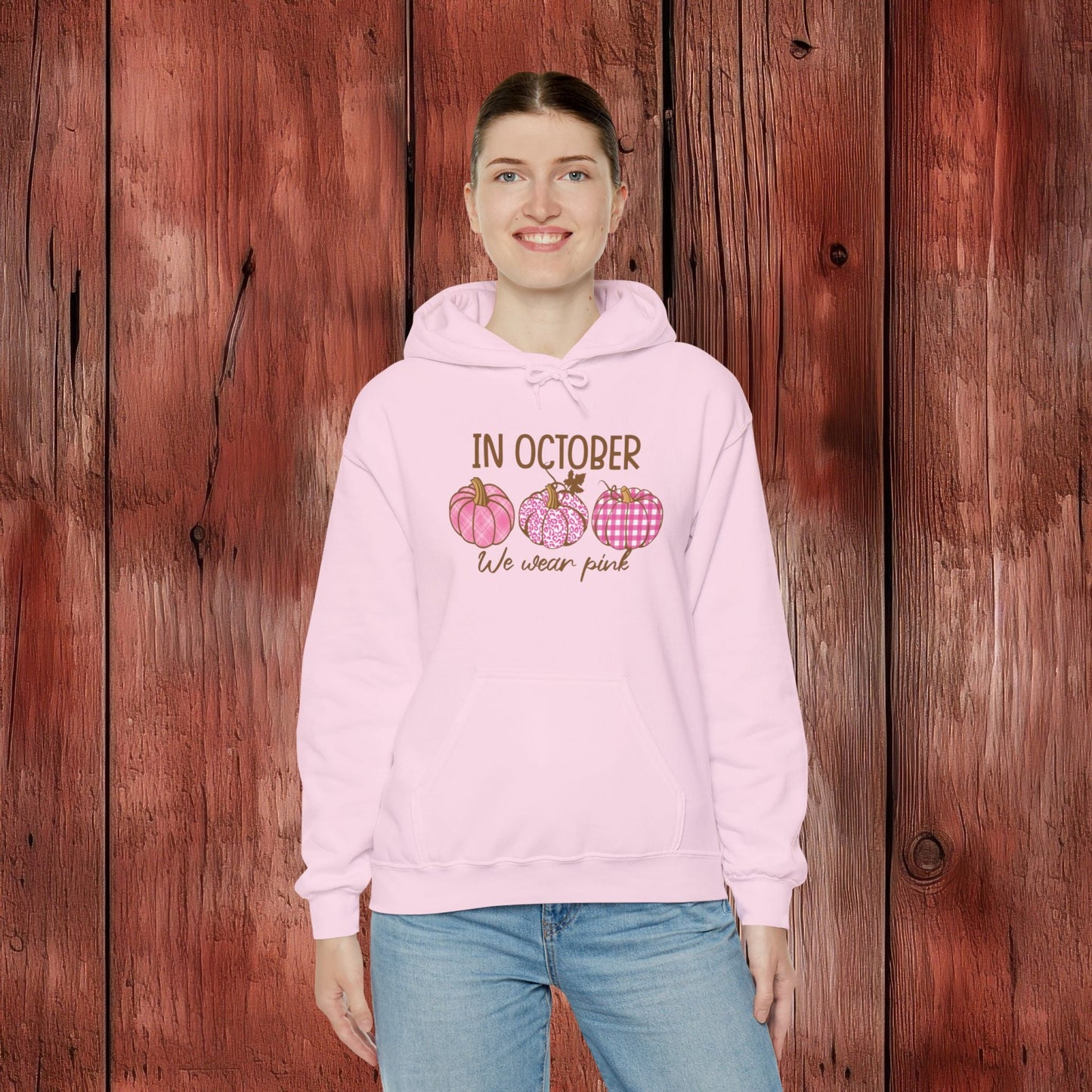 Pink Ribbon Warrior Unisex Heavy Blend™ Hooded Sweatshirt - EternalAscension