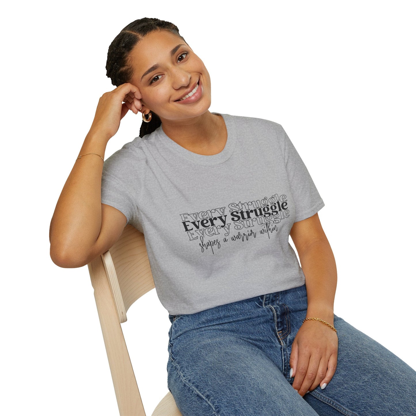The Warrior Within! Unisex Softstyle T - Shirt - EternalAscension