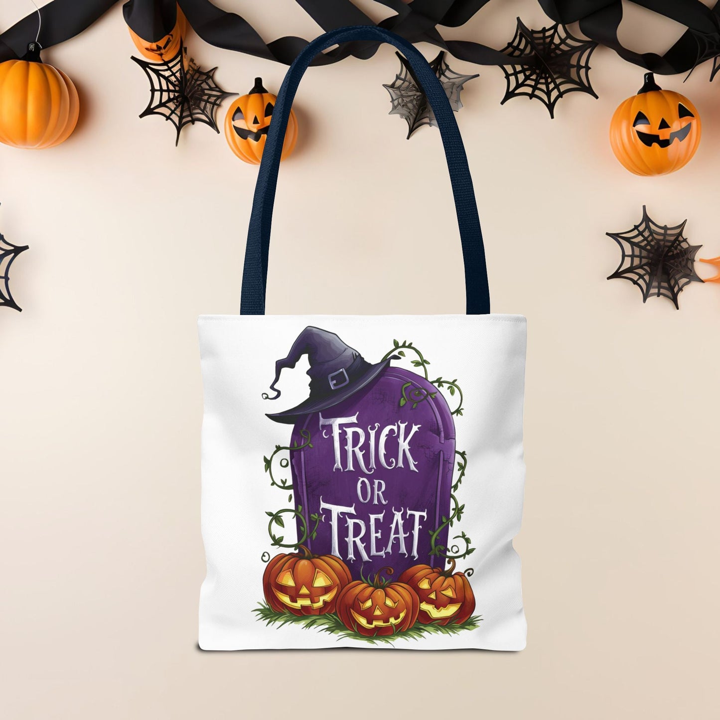 🎃🕸️Trick or Treat Tote Bag (AOP)🎃🕸️ - EternalAscension