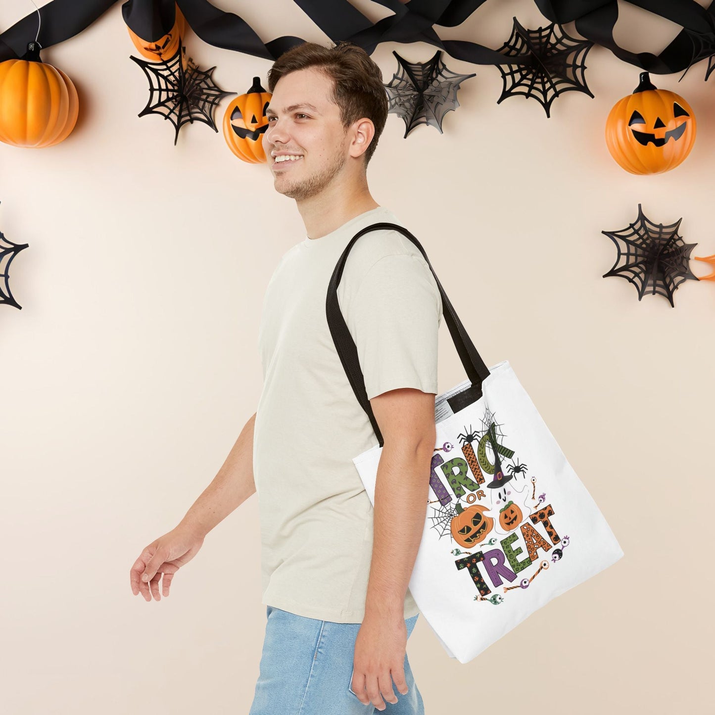 🎃🕸️Trick or Treat Tote Bag (AOP)🎃🕸️ - EternalAscension
