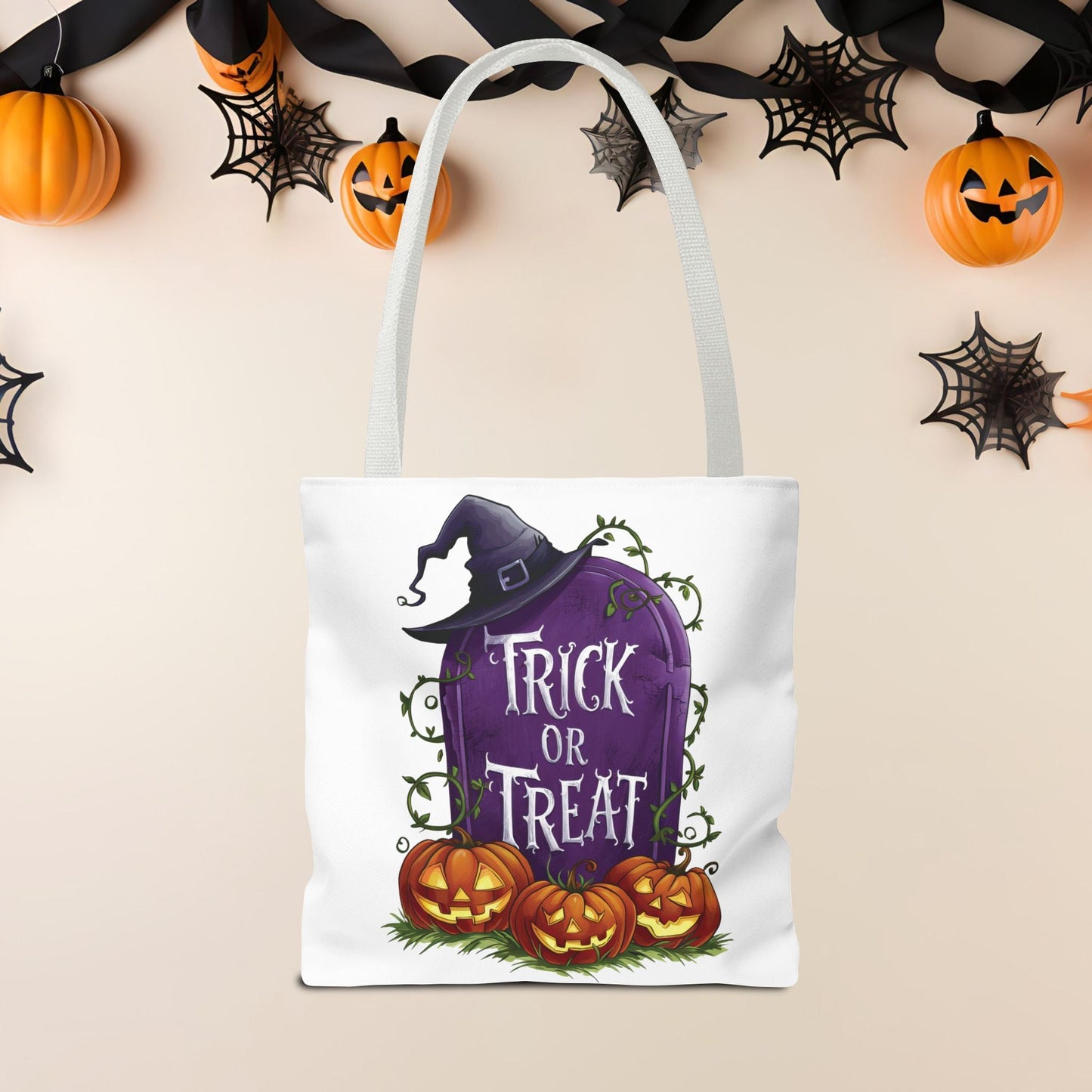 🎃🕸️Trick or Treat Tote Bag (AOP)🎃🕸️ - EternalAscension