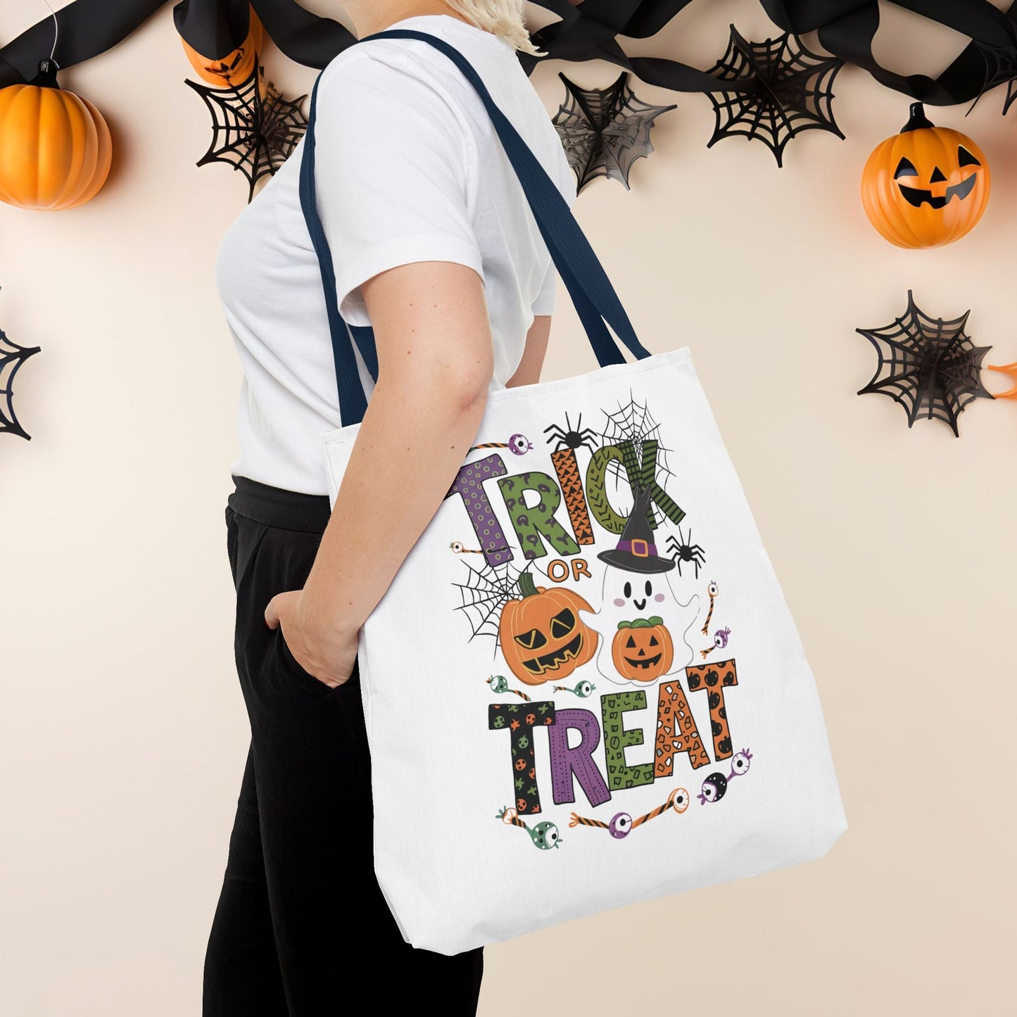 🎃🕸️Trick or Treat Tote Bag (AOP)🎃🕸️ - EternalAscension
