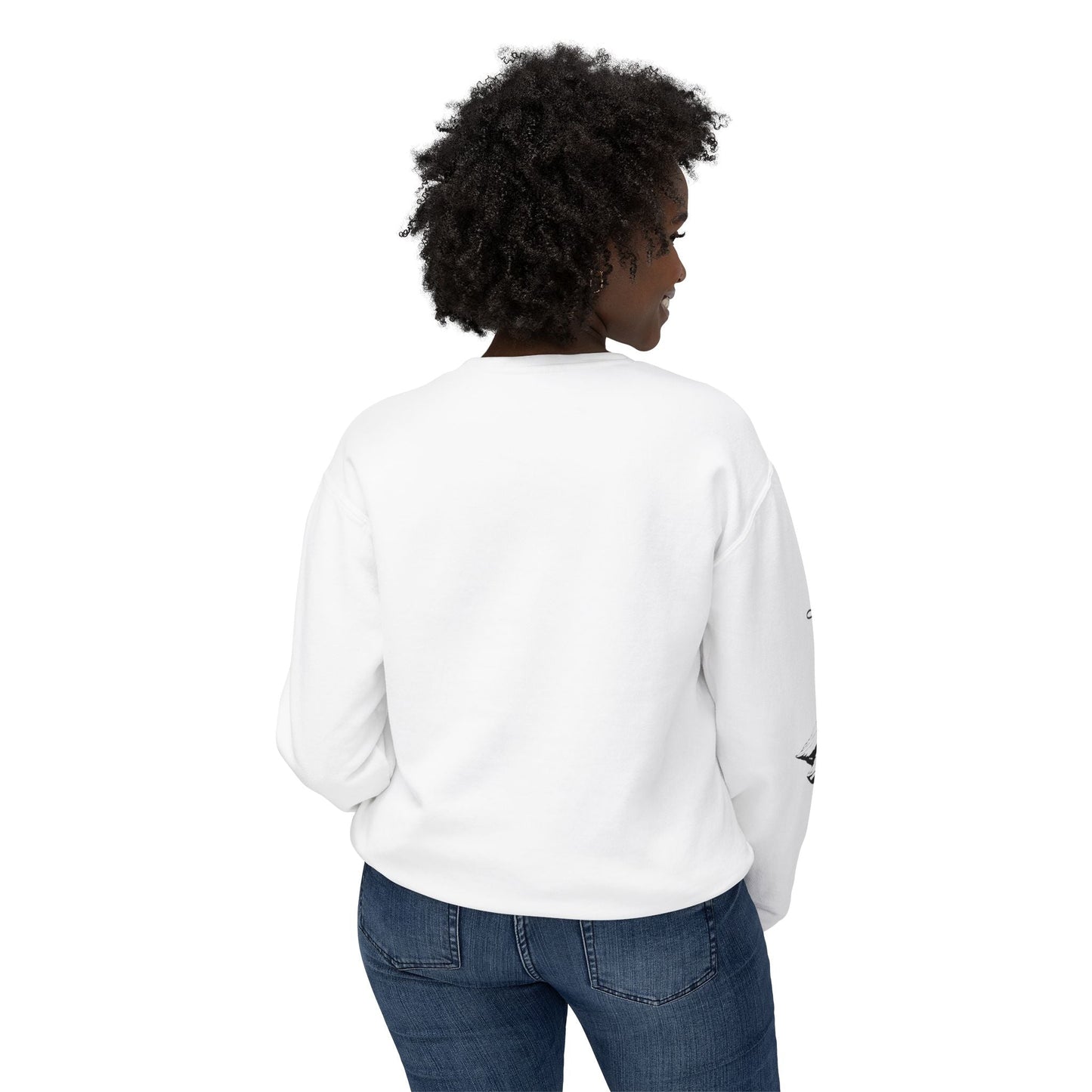 Unmovable Force! Unisex Lightweight Crewneck Sweatshirt - EternalAscension