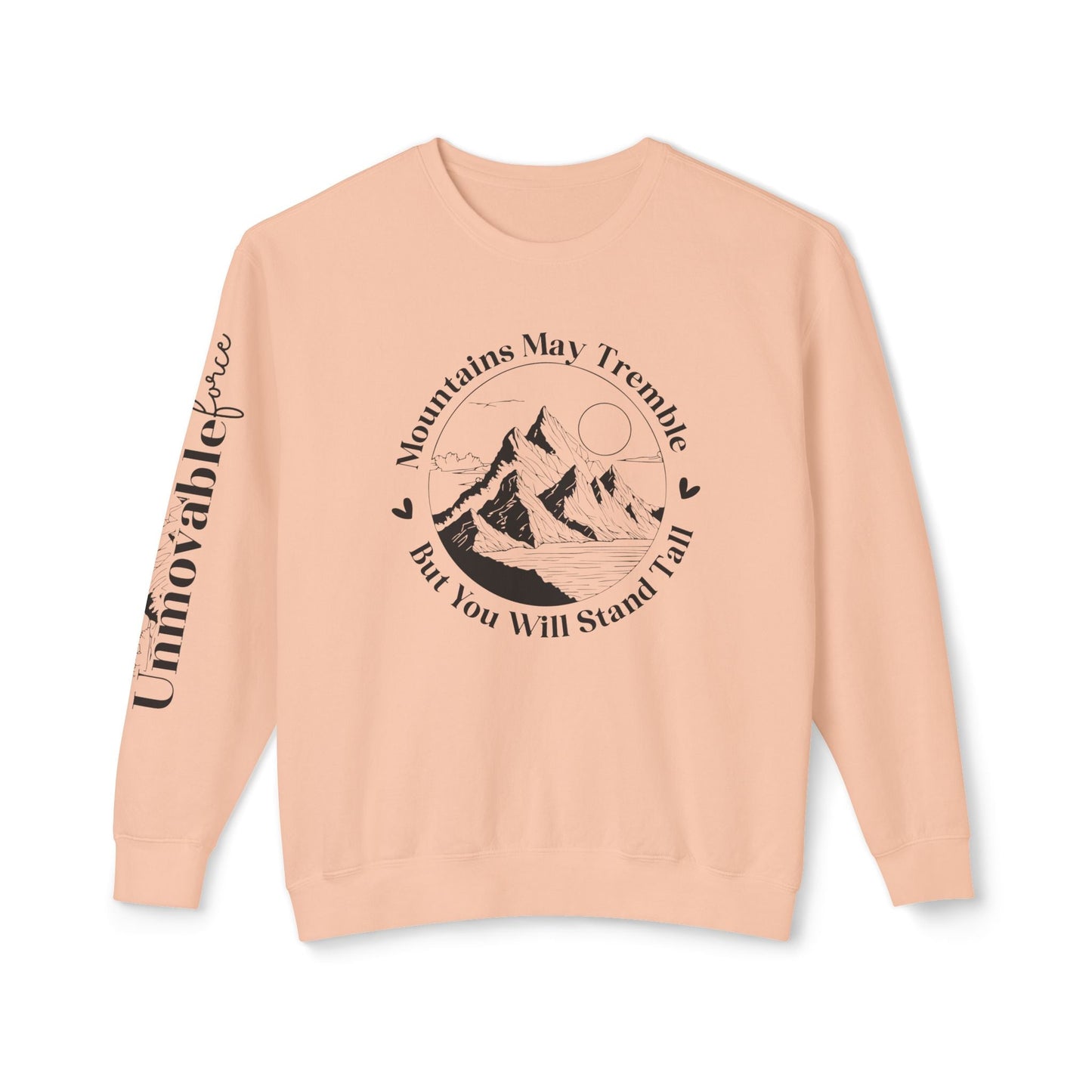 Unmovable Force! Unisex Lightweight Crewneck Sweatshirt - EternalAscension