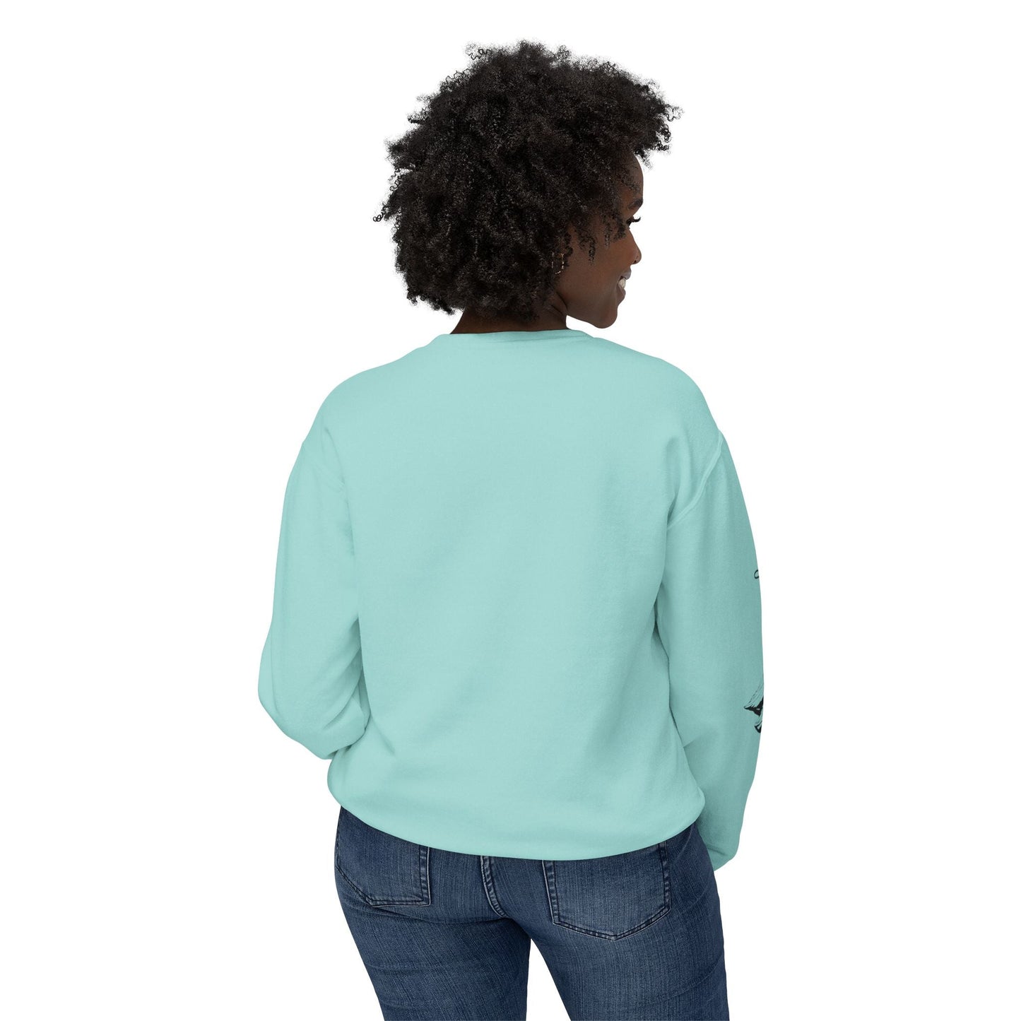 Unmovable Force! Unisex Lightweight Crewneck Sweatshirt - EternalAscension