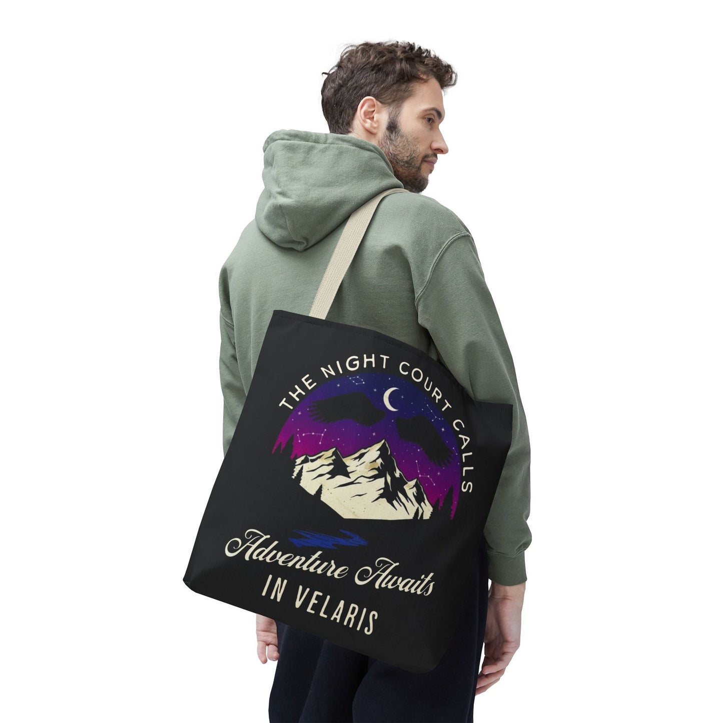 Velaris Adventure Awaits Tote Bag, ACOTAR Book Lover Gift, The Night Court Calls Bag, Bookish Tote, Booktok Merchandise - EternalAscension